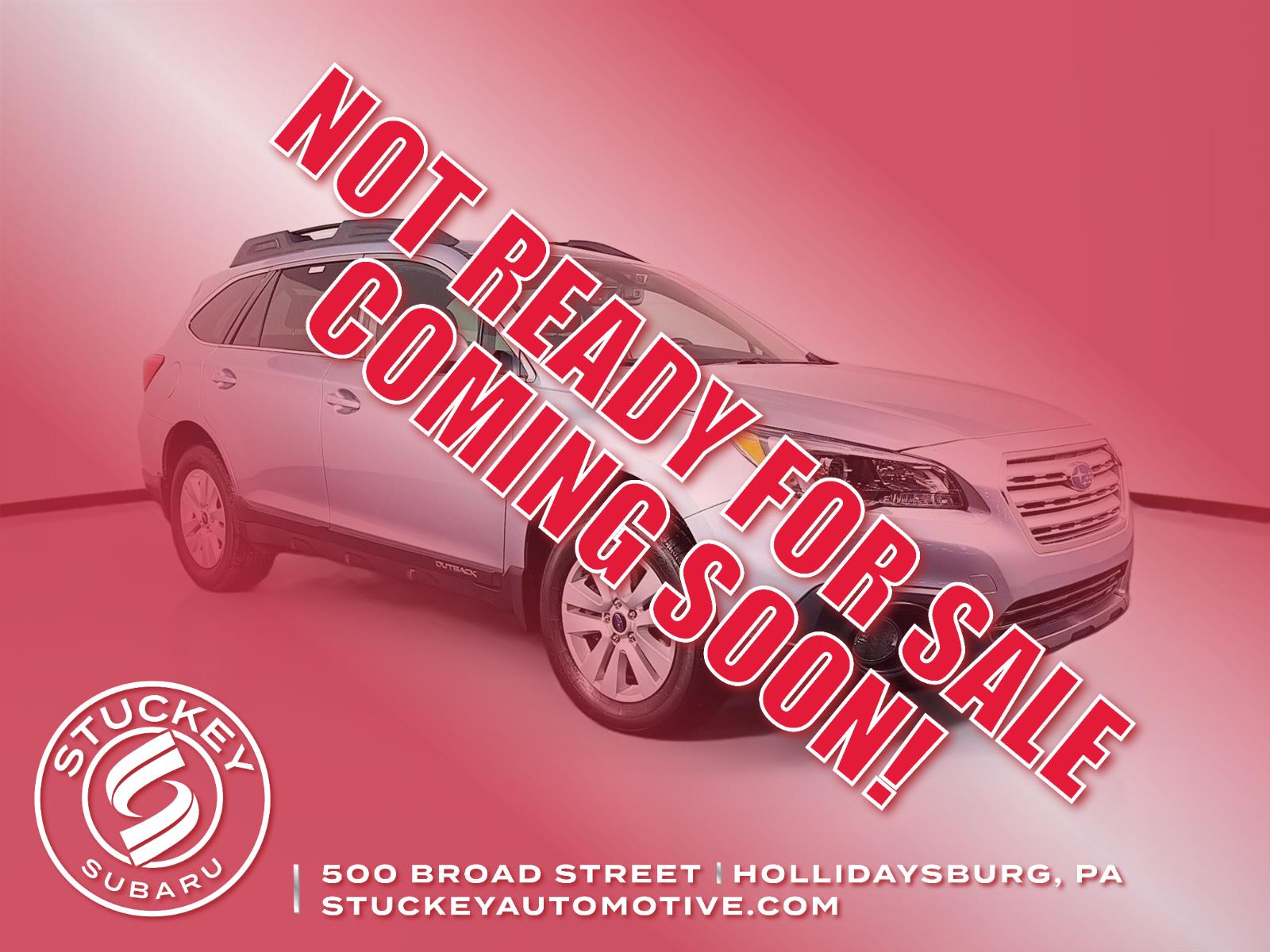 Ice Silver Metallic 2017 Subaru Outback 2.5i Premium AWD Wagon All-Wheel Drive Continuously Variable Transmission