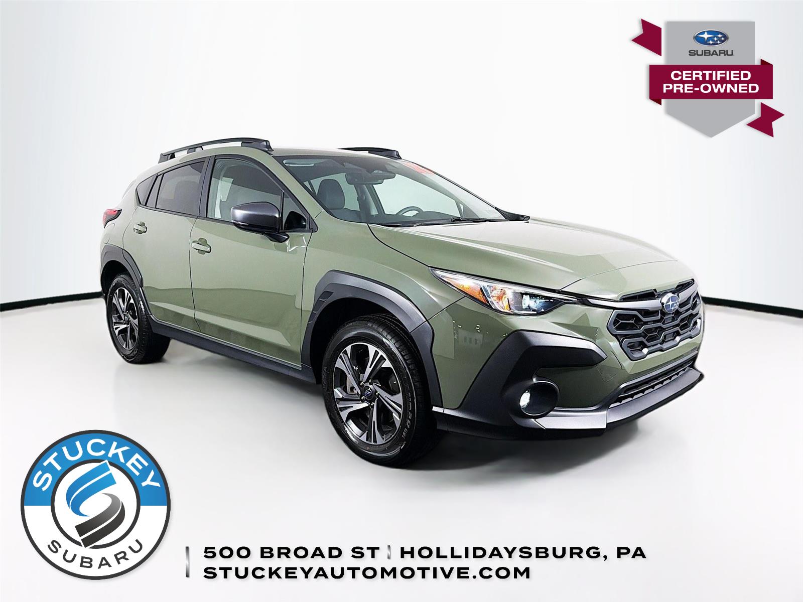 Alpine Green 2026 Subaru Crosstrek Premium AWD SUV / Crossover All-Wheel Drive Continuously Variable Transmission