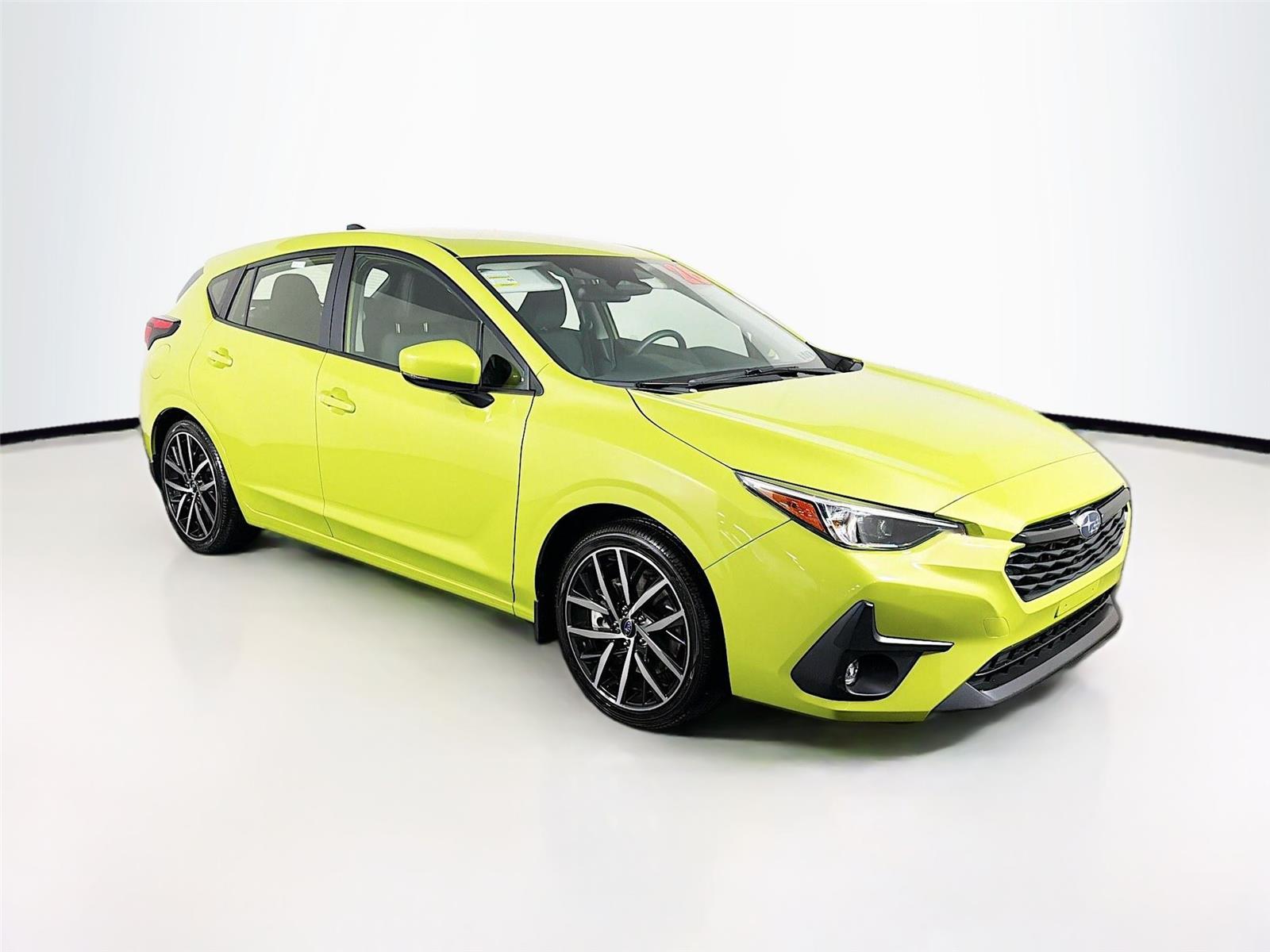 Citron Yellow Pearl 2026 Subaru Impreza Sport AWD Wagon All-Wheel Drive Continuously Variable Transmission