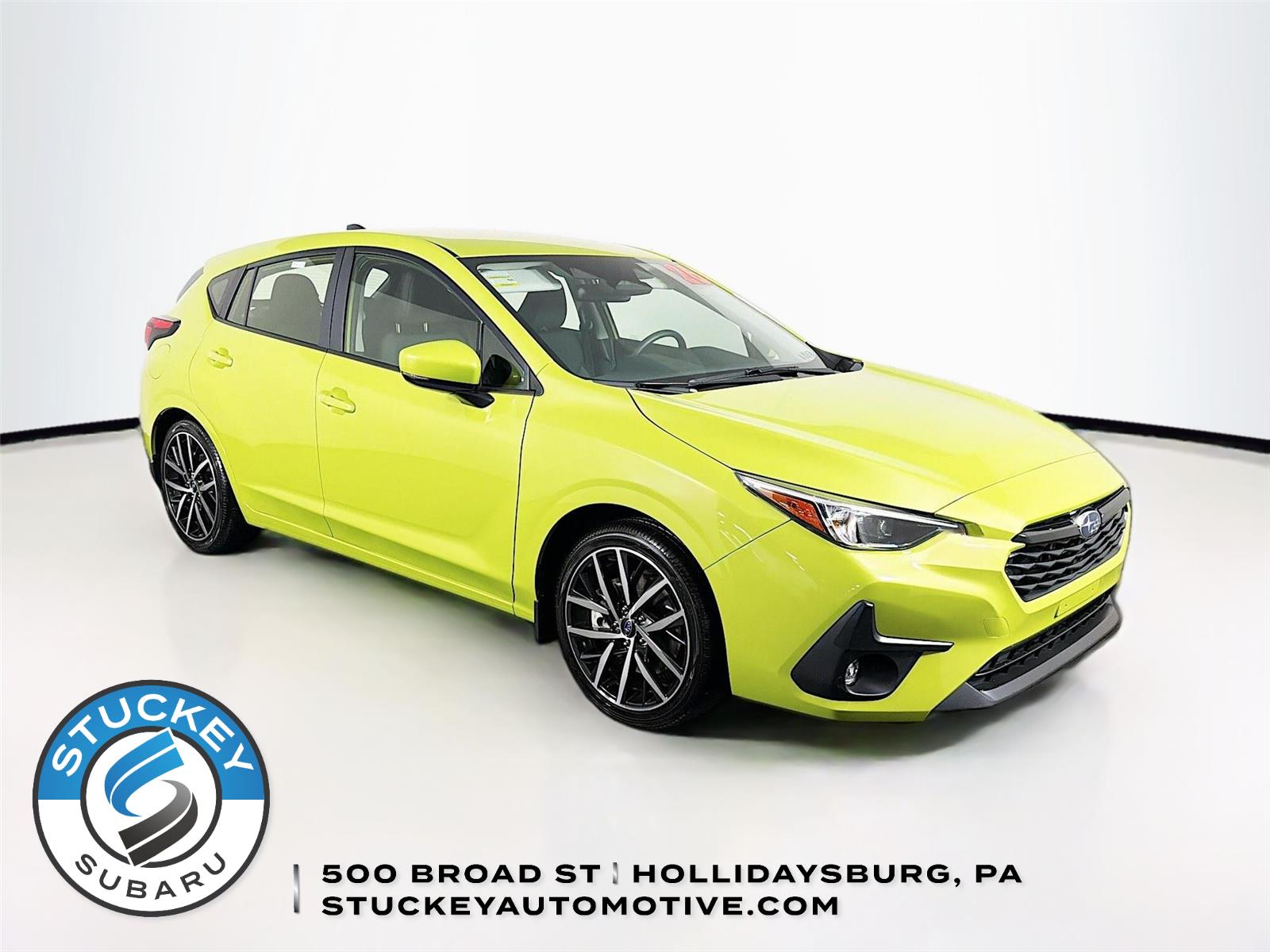 Citron Yellow Pearl 2026 Subaru Impreza Sport AWD Wagon All-Wheel Drive Continuously Variable Transmission