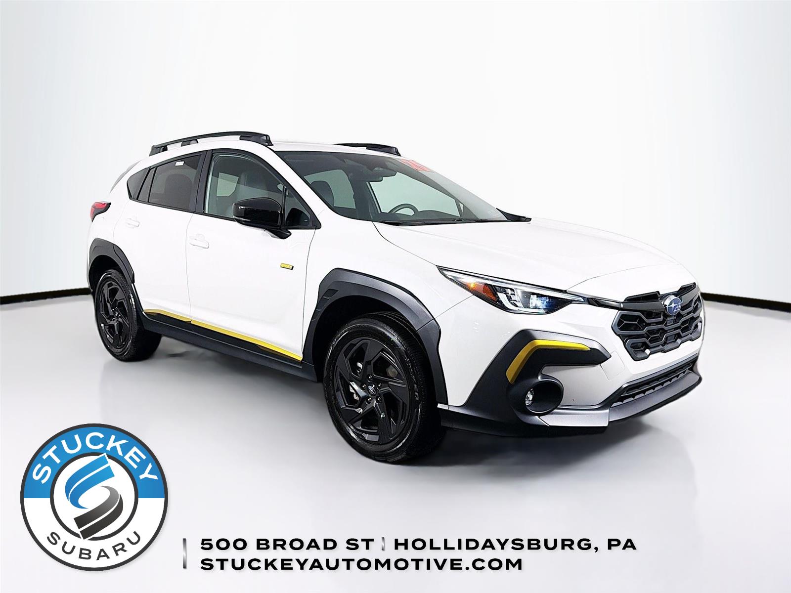 Crystal White Pearl 2025 Subaru Crosstrek SUV / Crossover All-Wheel Drive Continuously Variable Transmission