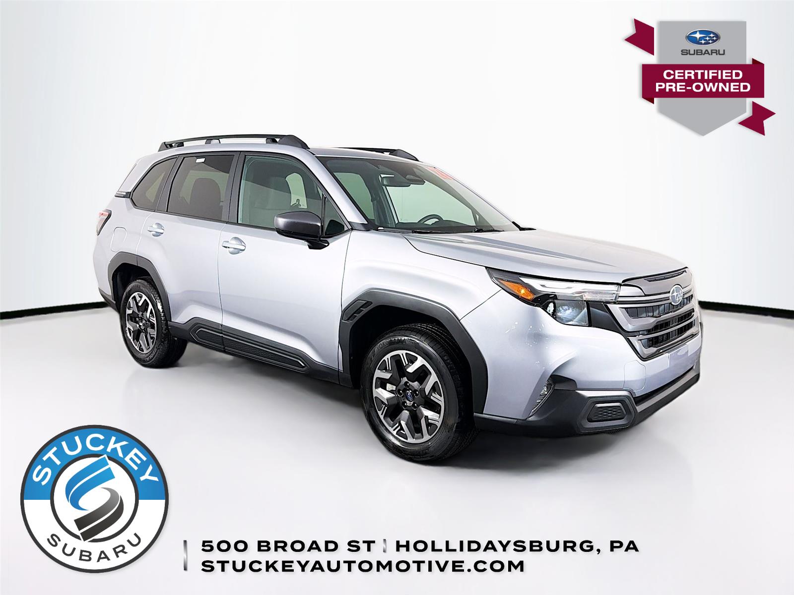 Ice Silver Metallic 2026 Subaru Forester Crossover AWD SUV / Crossover All-Wheel Drive Continuously Variable Transmission