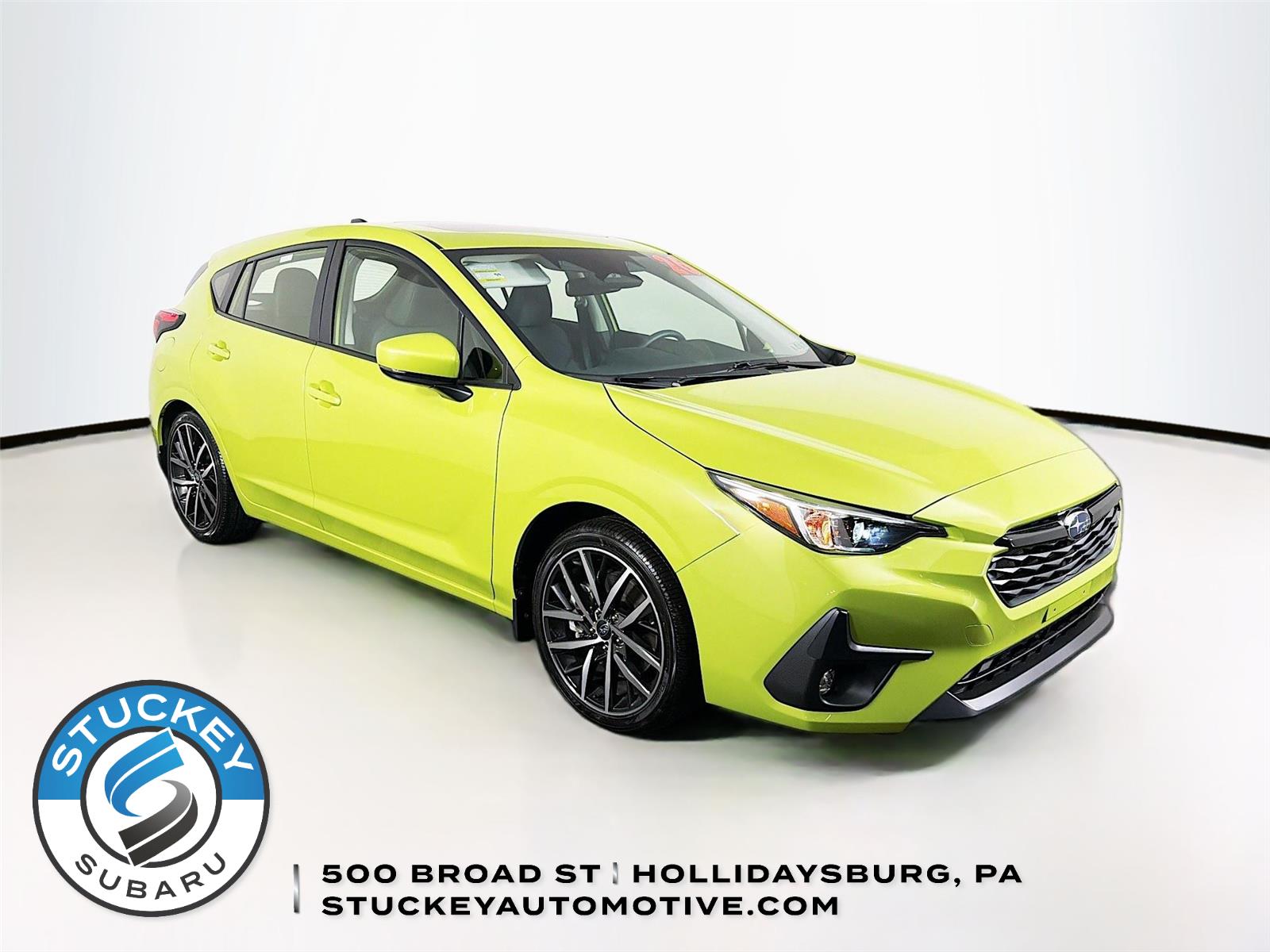 Citron Yellow Pearl 2026 Subaru Impreza Sport AWD Wagon All-Wheel Drive Continuously Variable Transmission