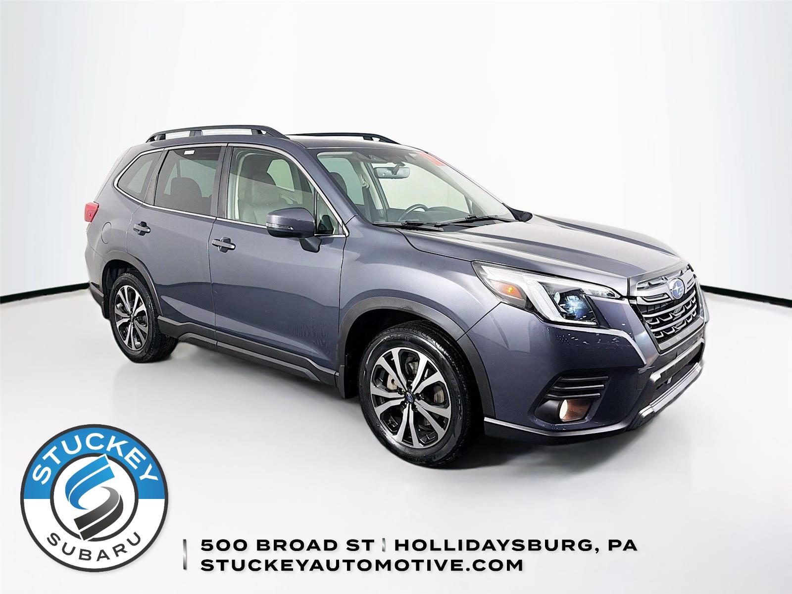 Horizon Blue Pearl 2022 Subaru Forester Limited Crossover AWD SUV / Crossover All-Wheel Drive Continuously Variable Transmission