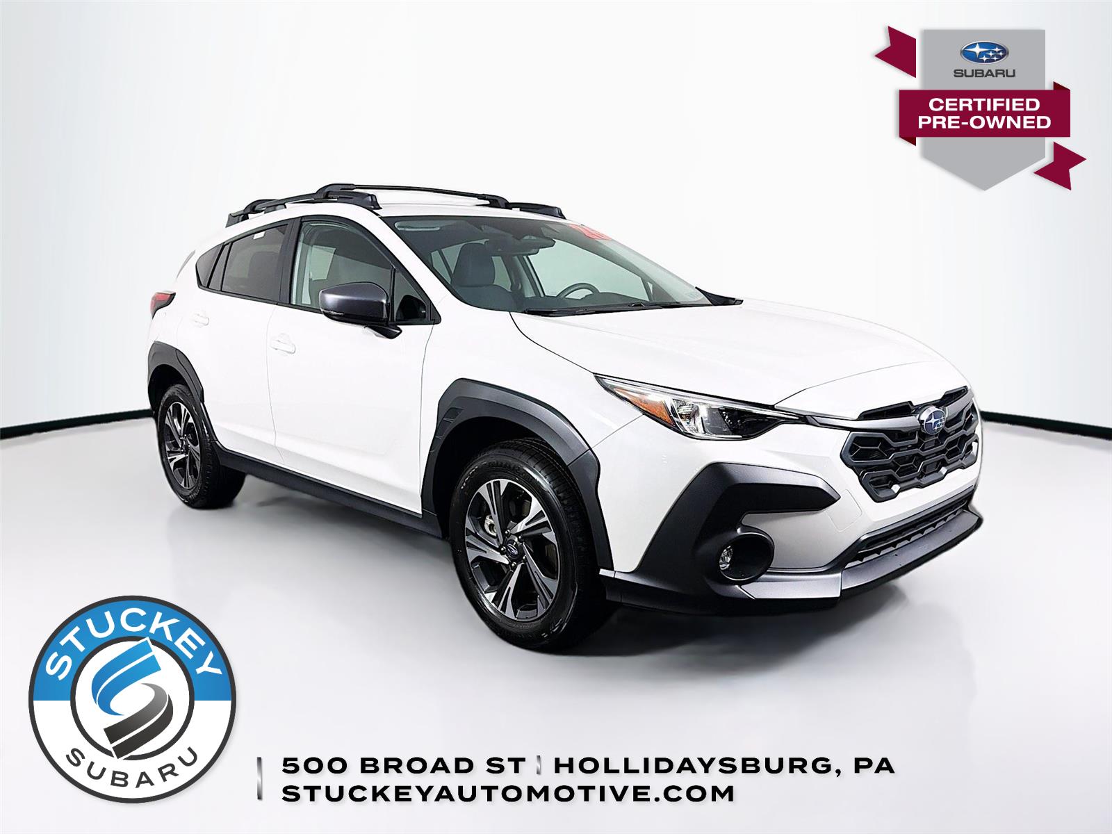 Crystal White Pearl 2026 Subaru Crosstrek Premium AWD SUV / Crossover All-Wheel Drive Continuously Variable Transmission