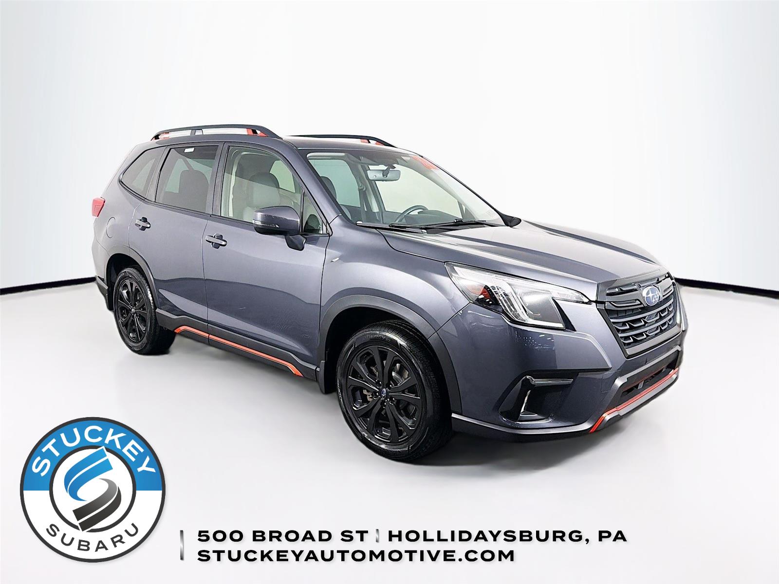 Magnetite Gray Metallic 2022 Subaru Forester Sport Crossover AWD SUV / Crossover All-Wheel Drive Continuously Variable Transmission