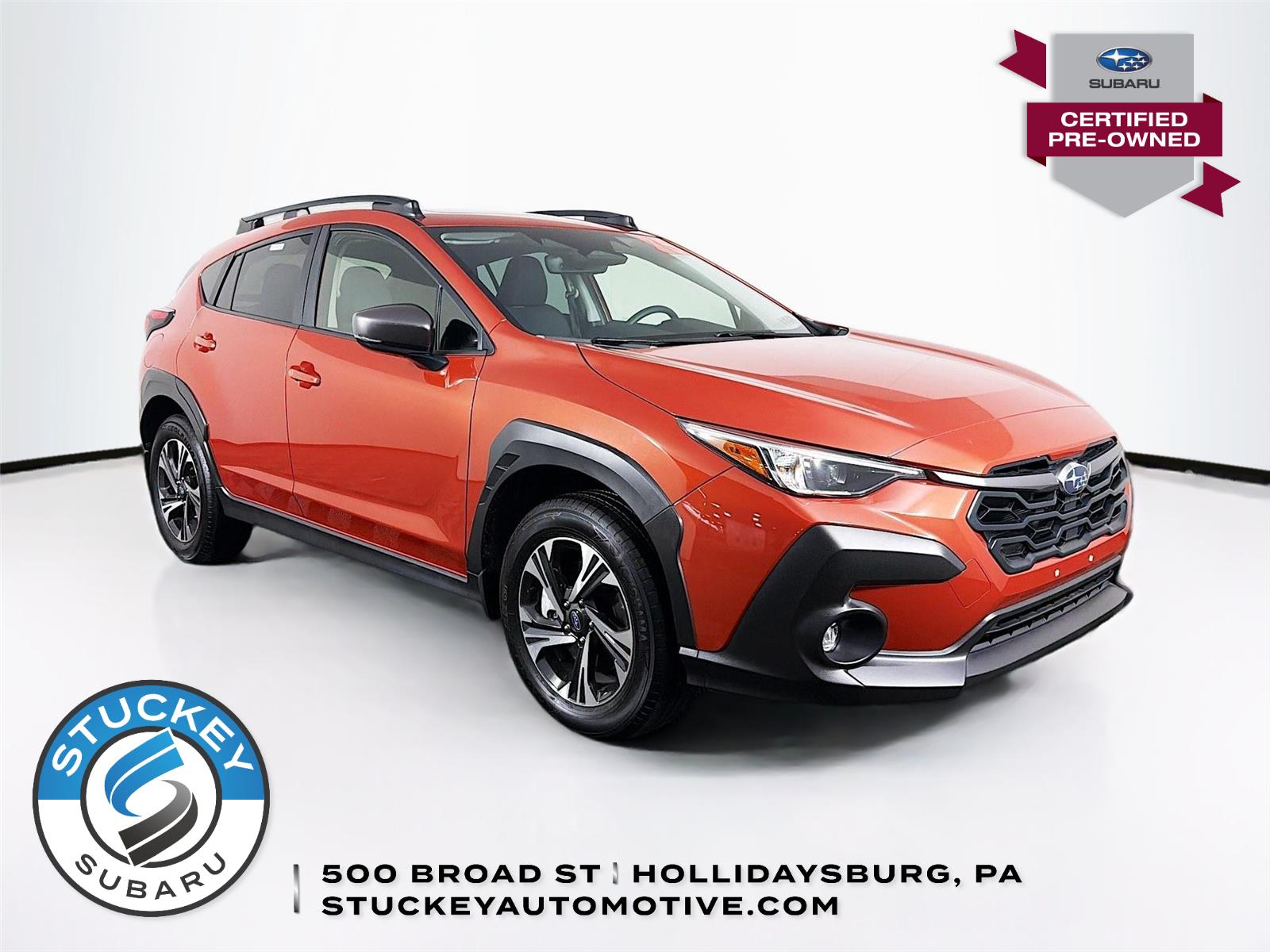 Sun Blaze Pearl 2025 Subaru Crosstrek Premium AWD SUV / Crossover All-Wheel Drive Continuously Variable Transmission
