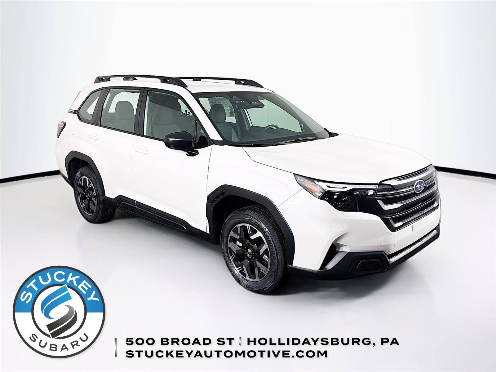 Crystal White Pearl 2026 Subaru Forester Crossover AWD SUV / Crossover All-Wheel Drive Continuously Variable Transmission