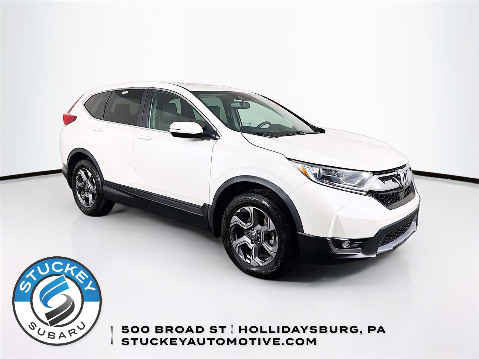 White Diamond Pearl 2018 Honda CR-V EX-L AWD SUV / Crossover All-Wheel Drive Continuously Variable Transmission