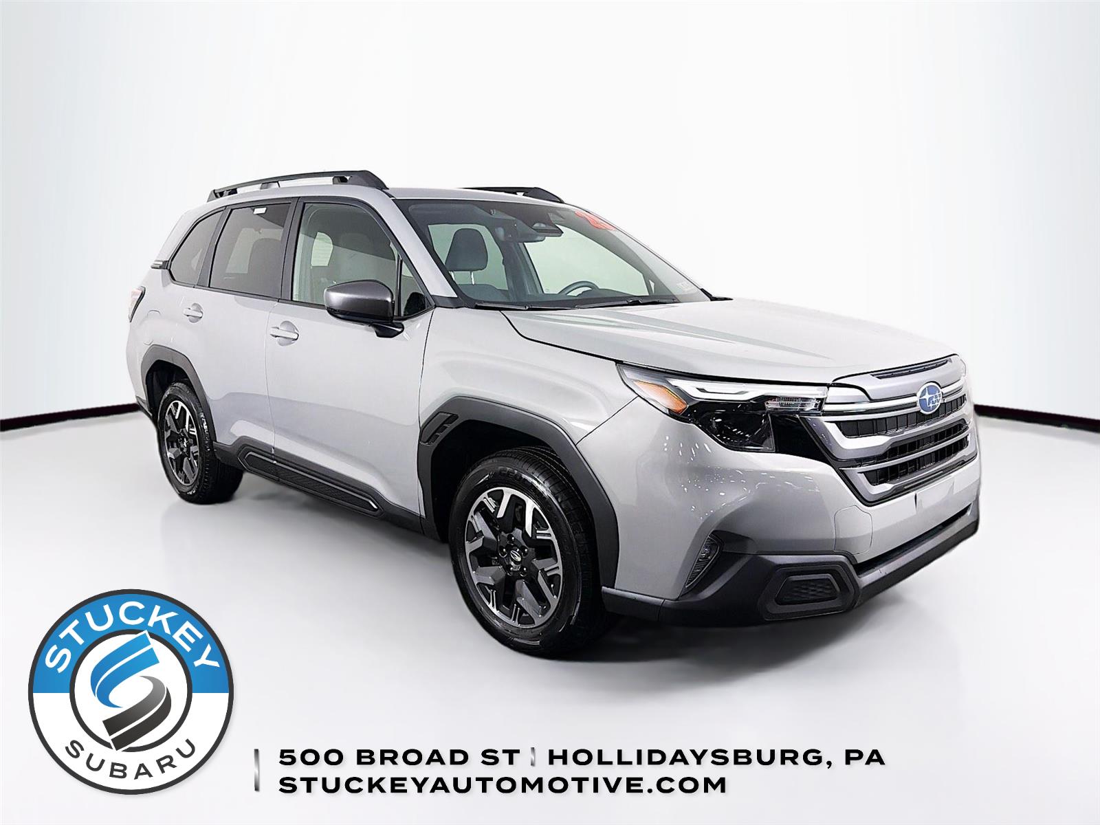 River Rock Pearl 2025 Subaru Forester Premium Crossover AWD SUV / Crossover All-Wheel Drive Continuously Variable Transmission