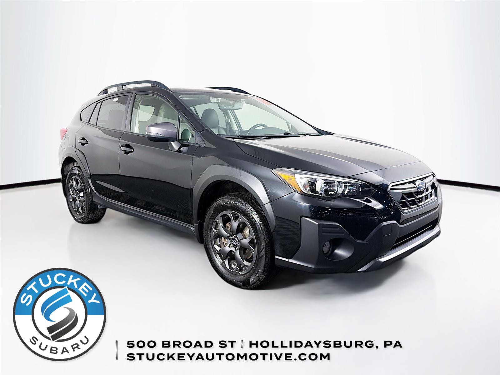 Crystal Black Silica 2021 Subaru Crosstrek Sport AWD SUV / Crossover All-Wheel Drive Continuously Variable Transmission
