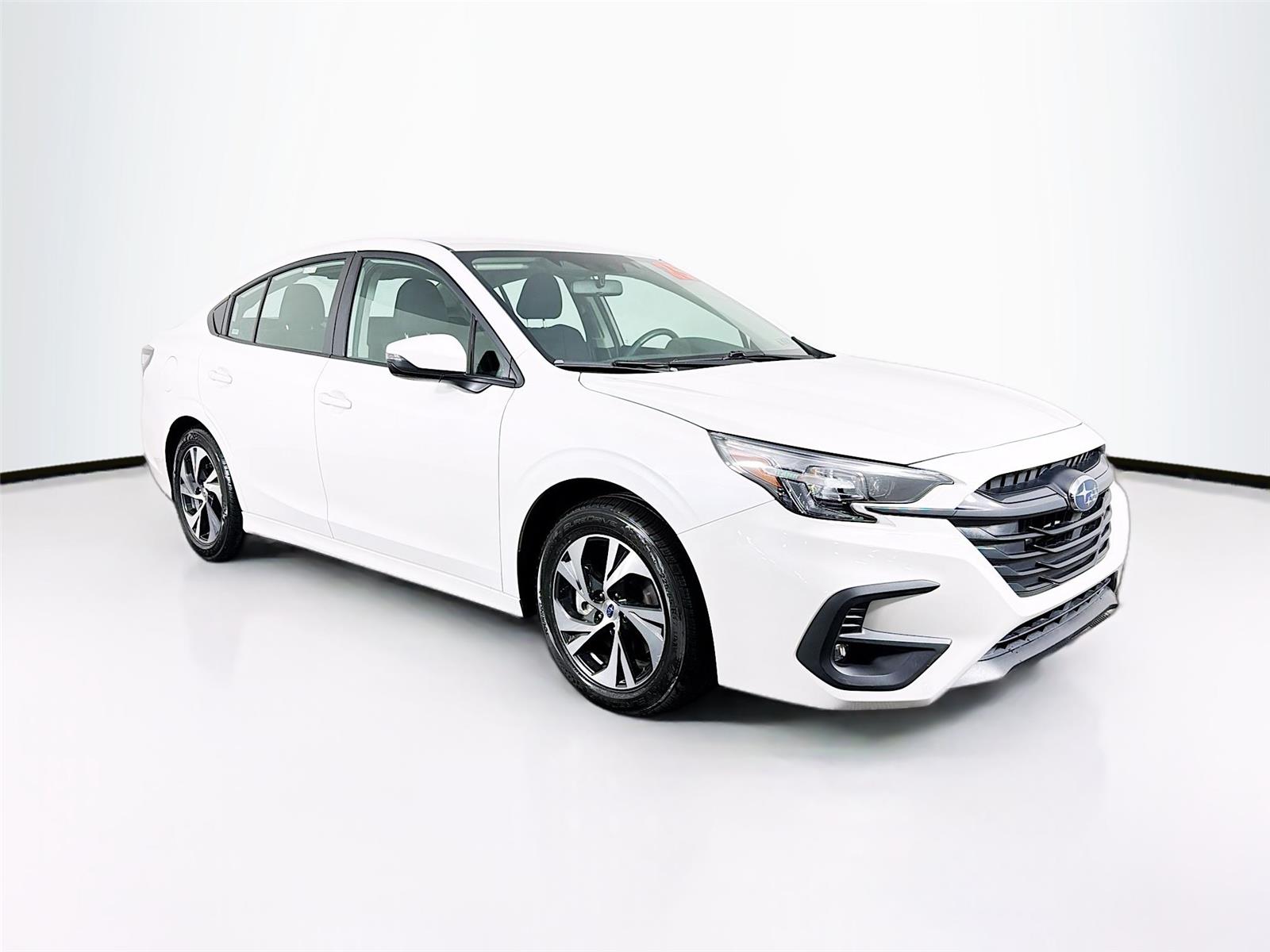Crystal White Pearl 2025 Subaru Legacy Premium AWD Sedan All-Wheel Drive Continuously Variable Transmission