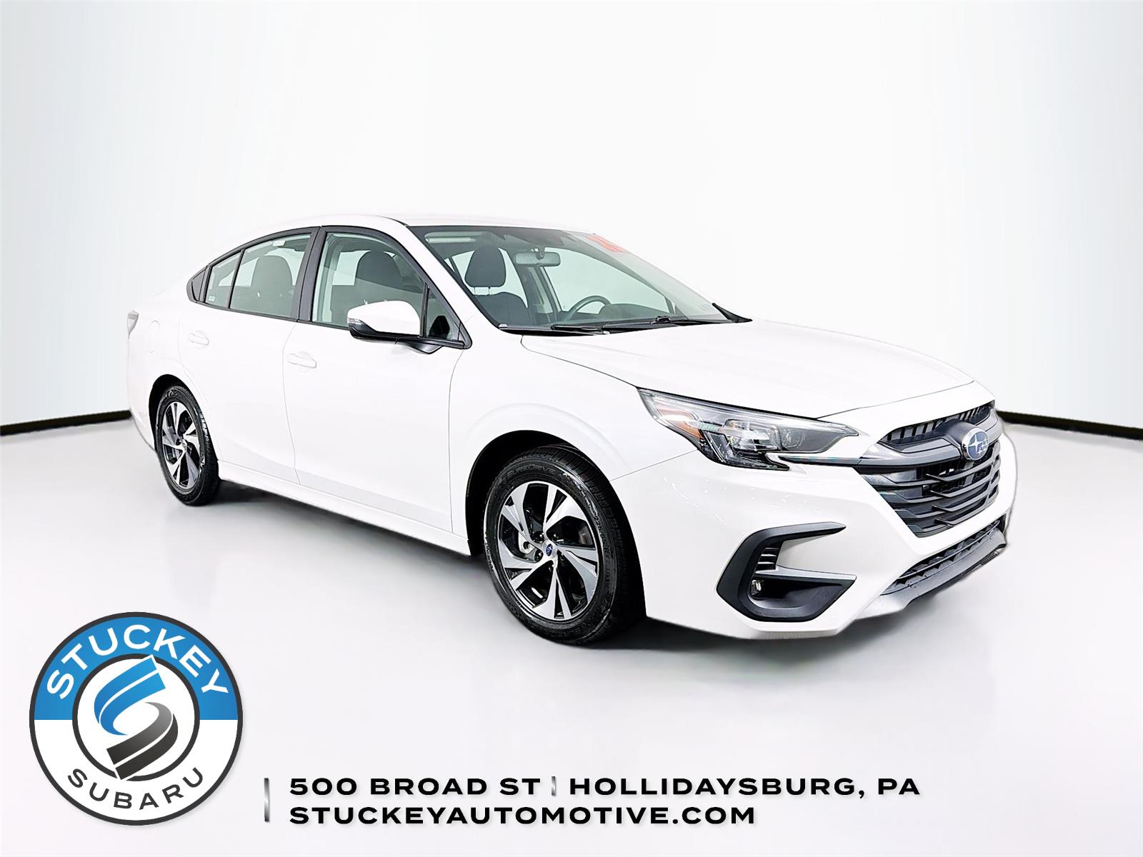 Crystal White Pearl 2025 Subaru Legacy Premium AWD Sedan All-Wheel Drive Continuously Variable Transmission
