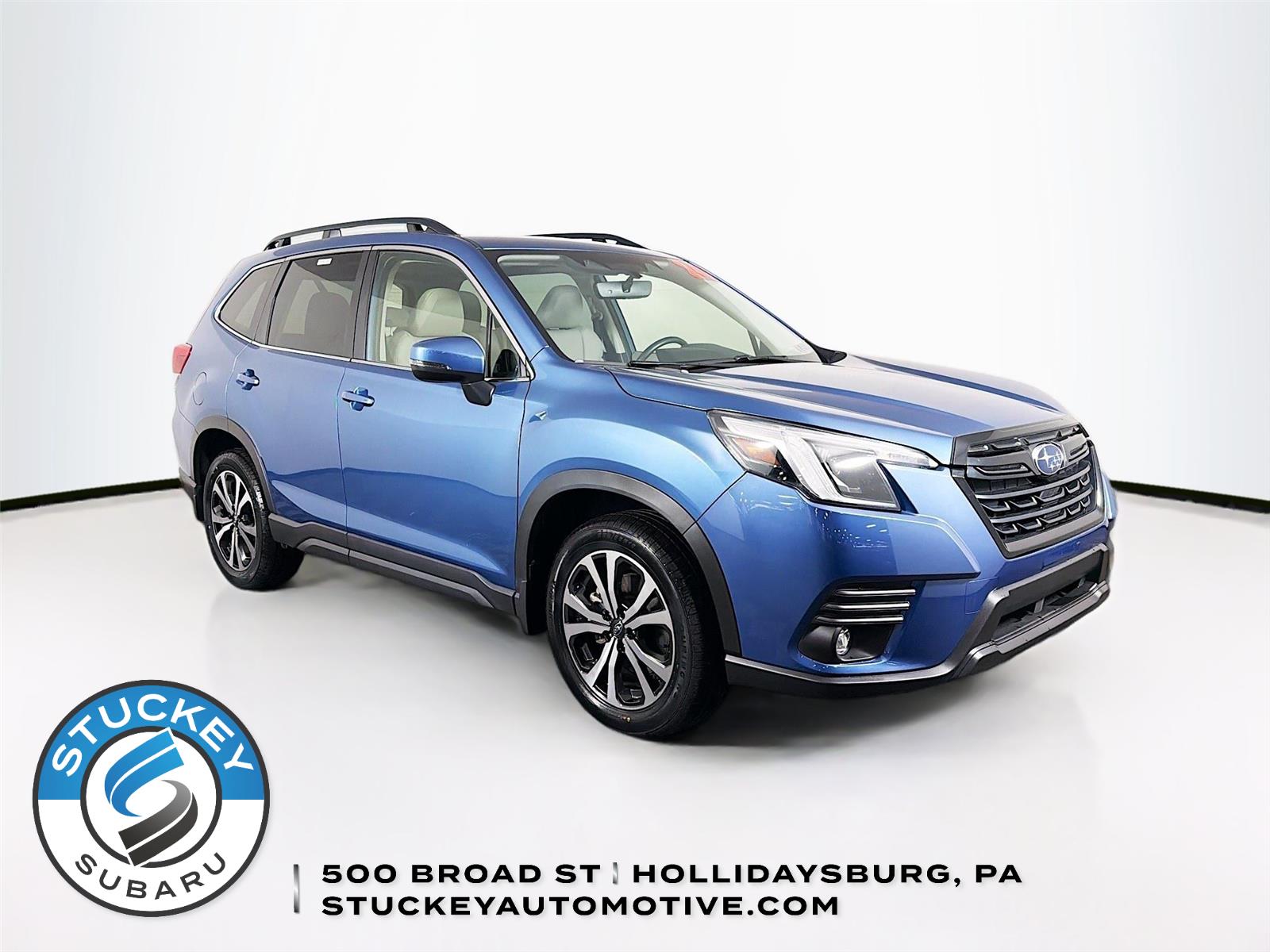 Horizon Blue Pearl 2024 Subaru Forester SUV / Crossover All-Wheel Drive Continuously Variable Transmission