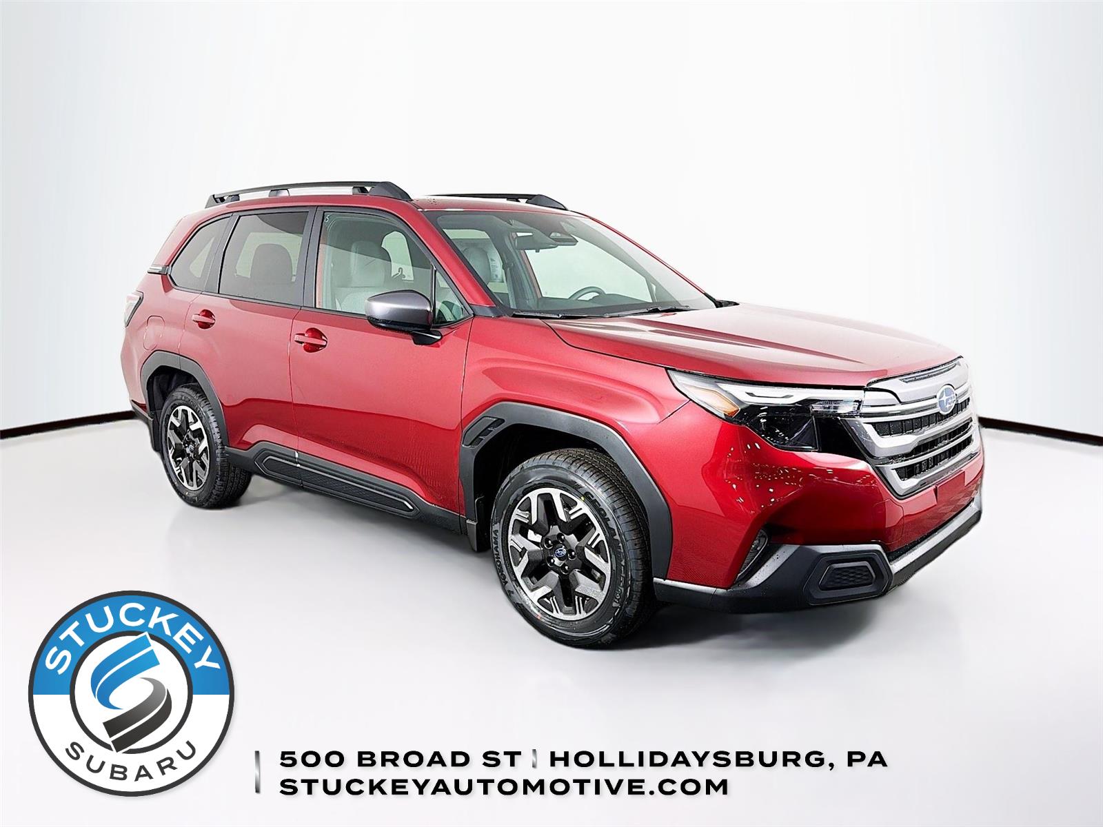 Crimson Red Pearl 2026 Subaru Forester Crossover AWD SUV / Crossover All-Wheel Drive Continuously Variable Transmission