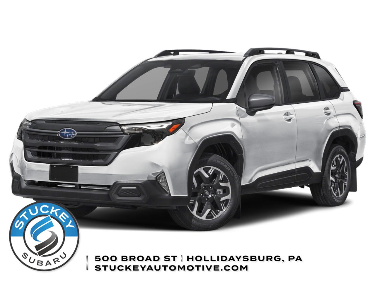Crystal White Pearl 2026 Subaru Forester Crossover AWD SUV / Crossover All-Wheel Drive Continuously Variable Transmission
