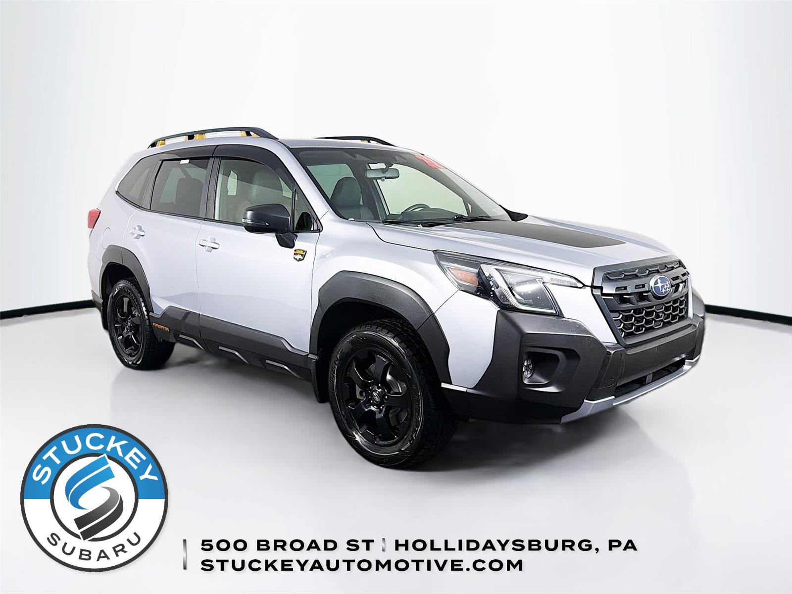 Ice Silver Metallic 2022 Subaru Forester Wilderness Crossover AWD SUV / Crossover All-Wheel Drive Continuously Variable Transmission