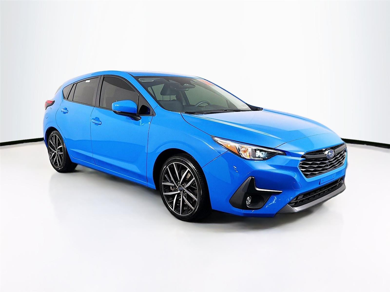 Oasis Blue Pearl 2024 Subaru Impreza Sport AWD Wagon All-Wheel Drive Continuously Variable Transmission