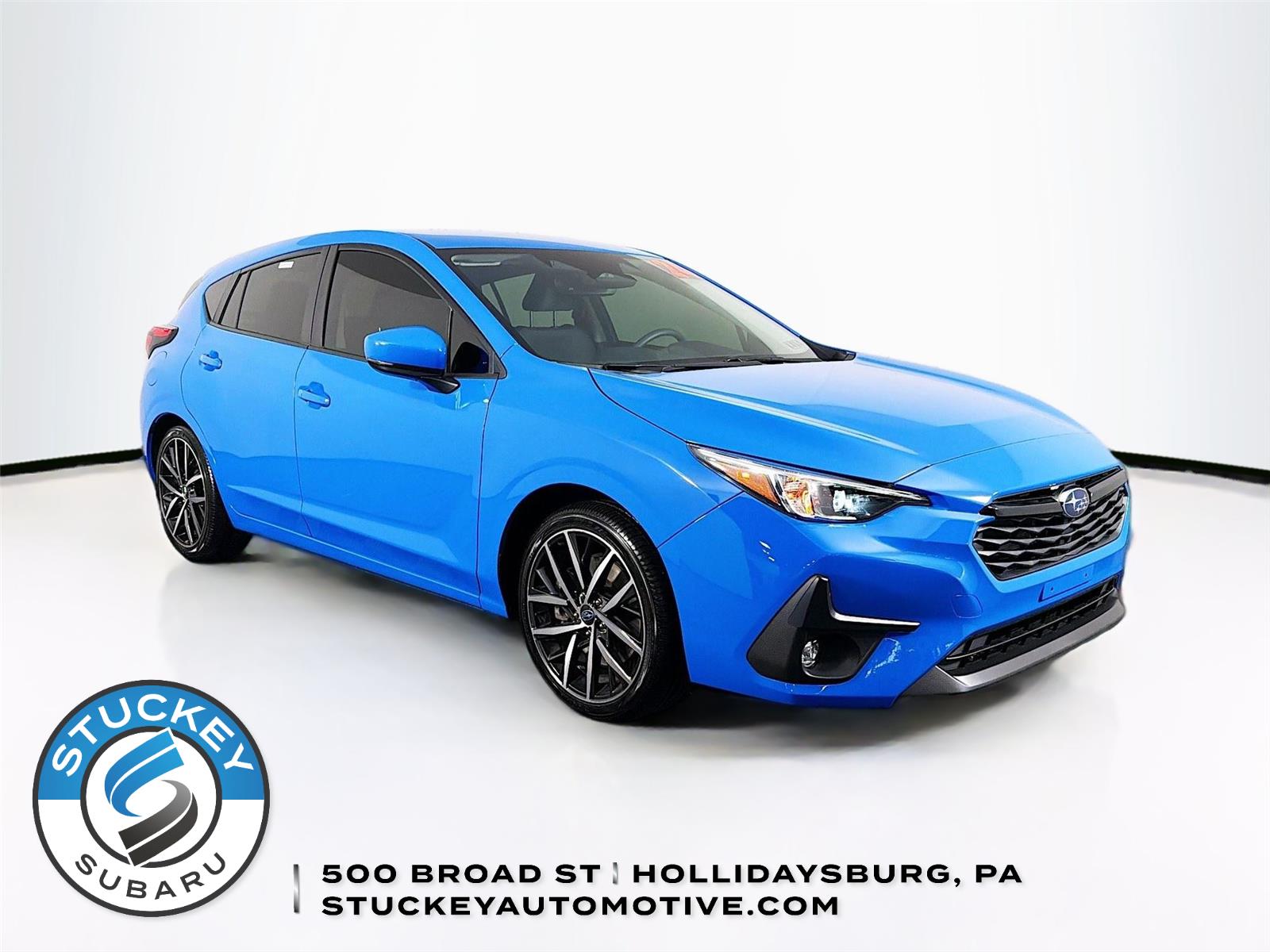 Oasis Blue Pearl 2024 Subaru Impreza Wagon All-Wheel Drive Continuously Variable Transmission