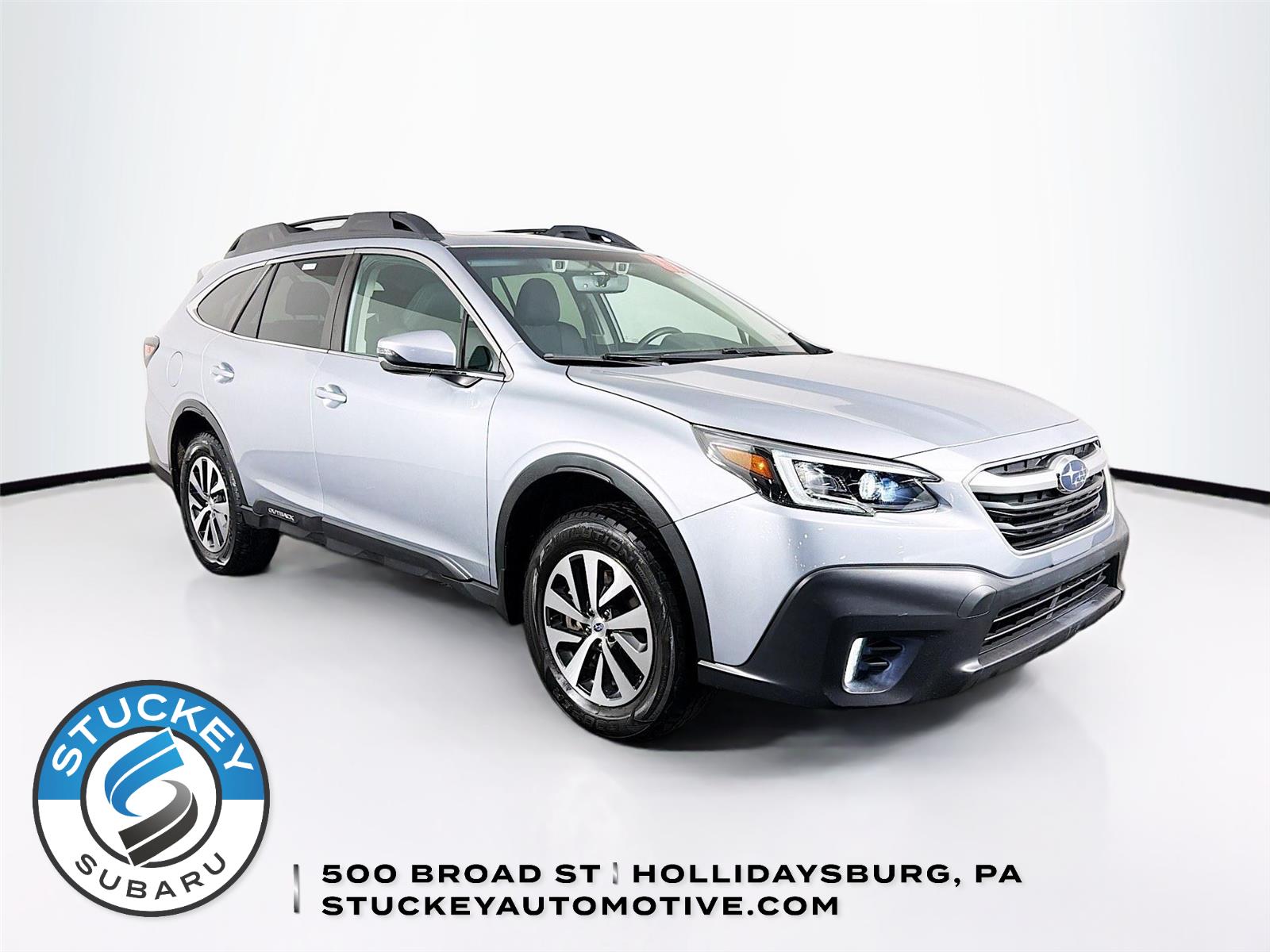 Ice Silver Metallic 2022 Subaru Outback Premium AWD SUV / Crossover All-Wheel Drive Continuously Variable Transmission