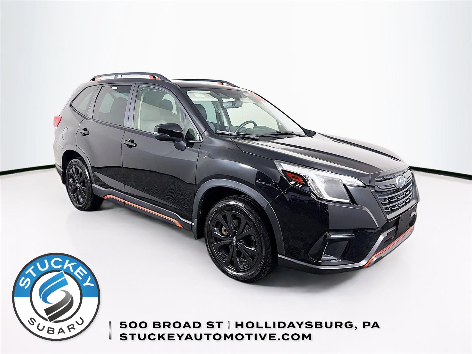 Crystal Black Silica 2023 Subaru Forester Sport Crossover AWD SUV / Crossover All-Wheel Drive Continuously Variable Transmission