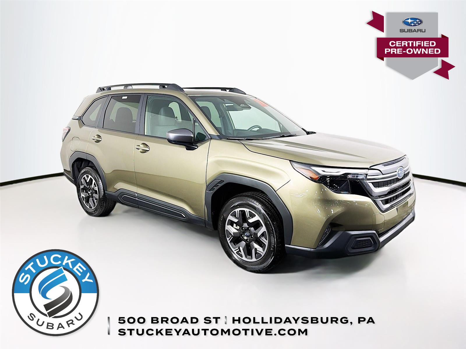 Autumn Green Metallic 2026 Subaru Forester Crossover AWD SUV / Crossover All-Wheel Drive Continuously Variable Transmission