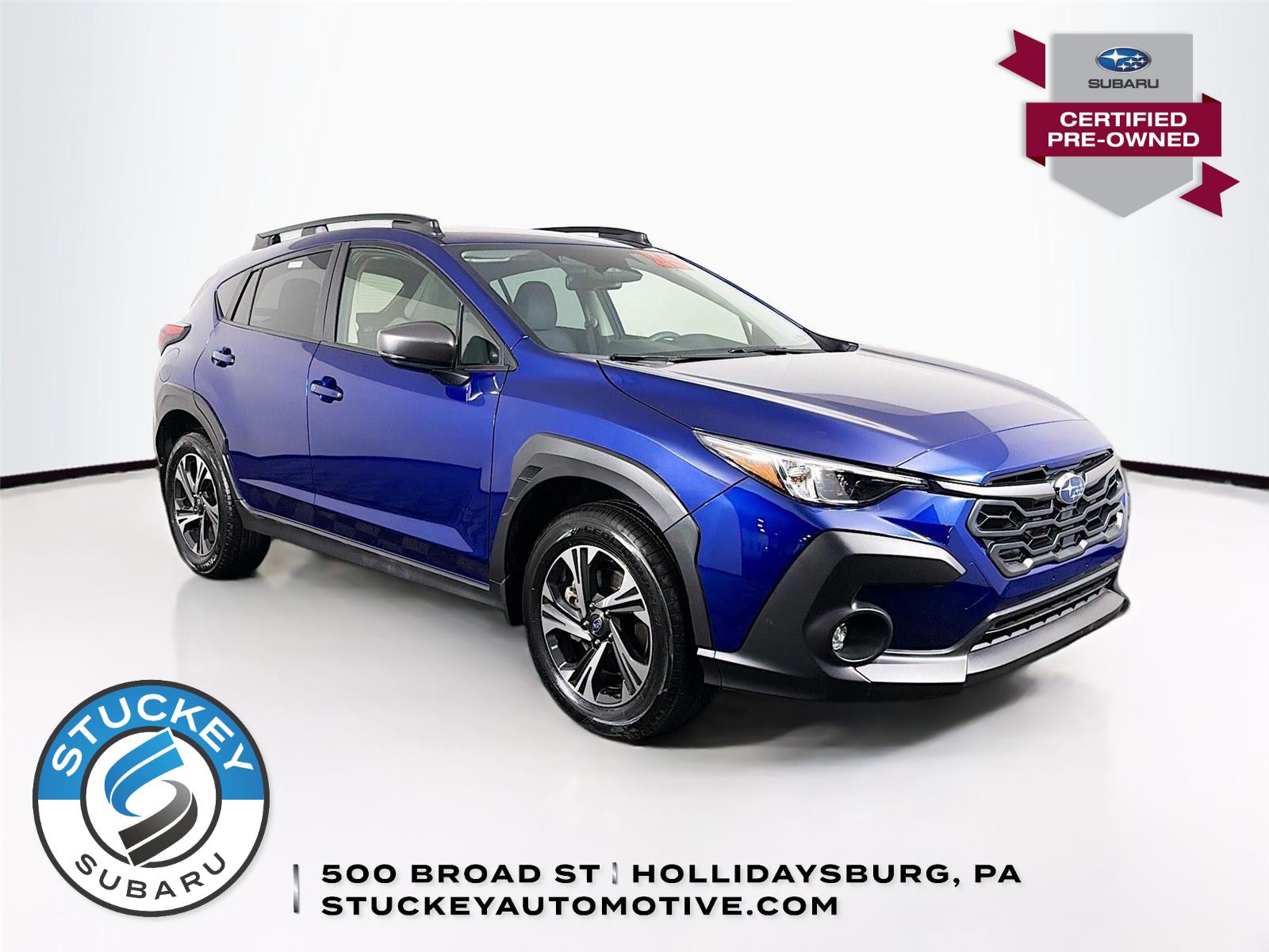 Sapphire Blue Pearl 2025 Subaru Crosstrek Premium AWD SUV / Crossover All-Wheel Drive Continuously Variable Transmission