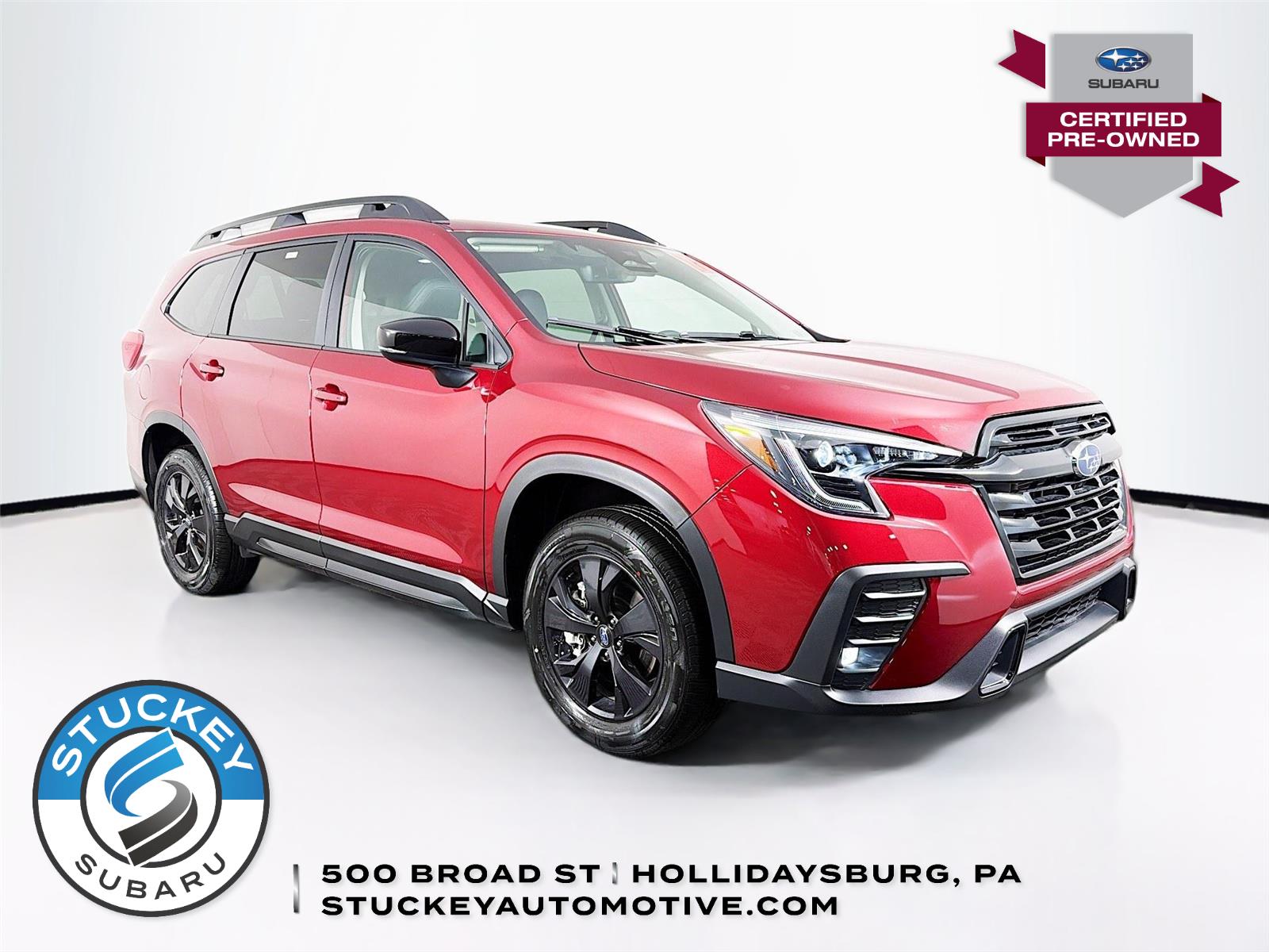Crimson Red Pearl 2026 Subaru Ascent Premium 7-Passenger AWD SUV / Crossover All-Wheel Drive Continuously Variable Transmission