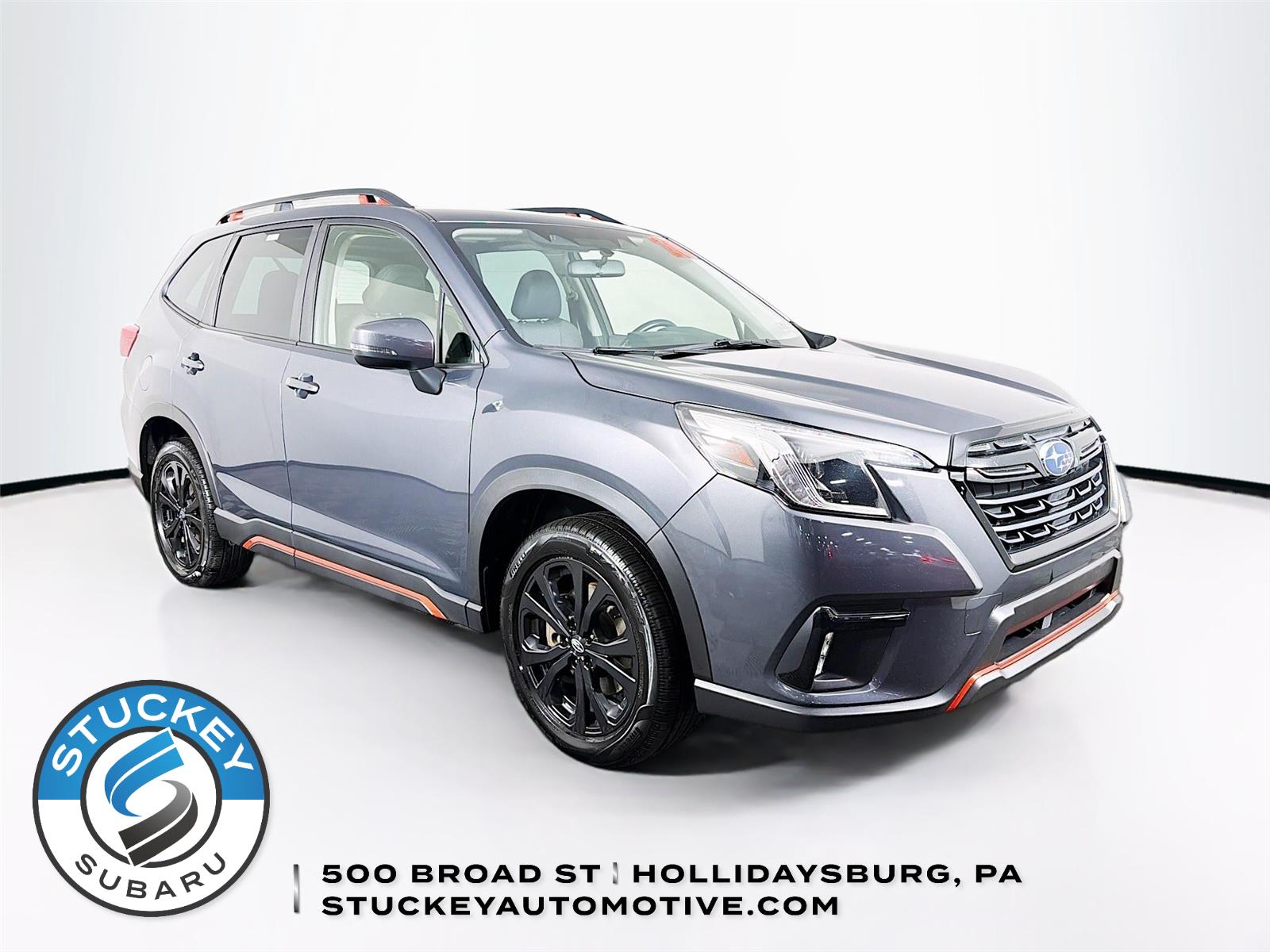 Magnetite Gray Metallic 2023 Subaru Forester Sport Crossover AWD SUV / Crossover All-Wheel Drive Continuously Variable Transmission