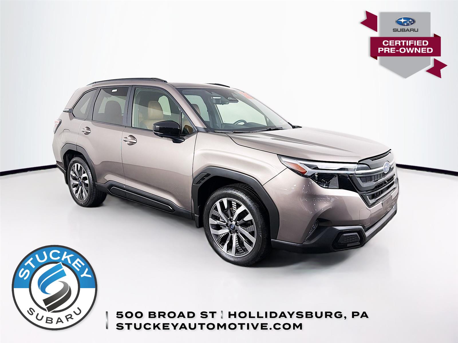 Brilliant Bronze Metallic 2025 Subaru Forester Touring Crossover AWD SUV / Crossover All-Wheel Drive Continuously Variable Transmission