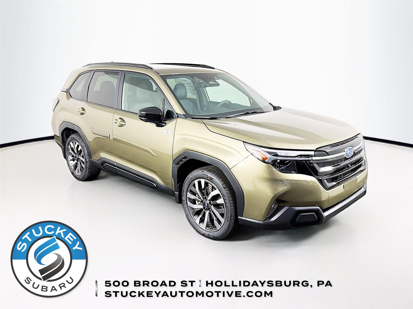 Autumn Green Metallic 2026 Subaru Forester Hybrid Touring AWD SUV / Crossover All-Wheel Drive Continuously Variable Transmission