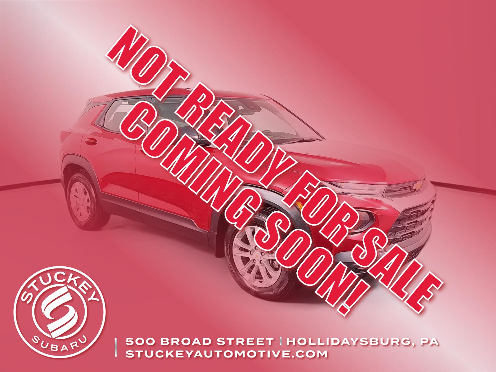 Scarlet Red Metallic 2021 Chevrolet Trailblazer LS AWD SUV / Crossover Four-Wheel Drive 9-Speed Automatic