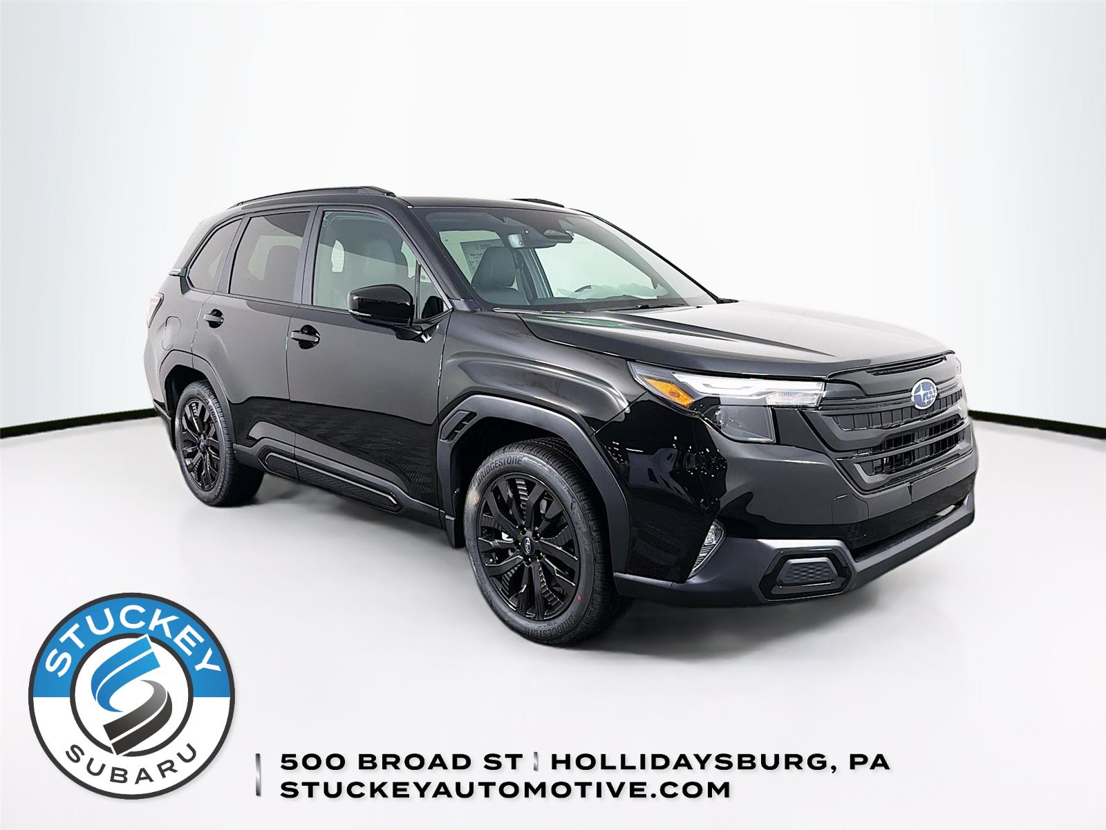 Crystal Black Silica 2026 Subaru Forester Sport Crossover AWD SUV / Crossover All-Wheel Drive Continuously Variable Transmission