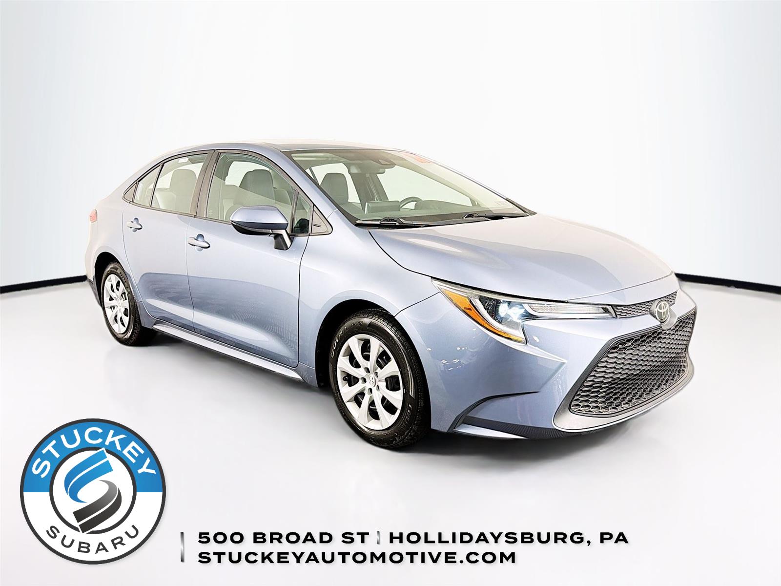 Celestite Gray Metallic 2020 Toyota Corolla LE FWD Sedan Front-Wheel Drive Continuously Variable Transmission