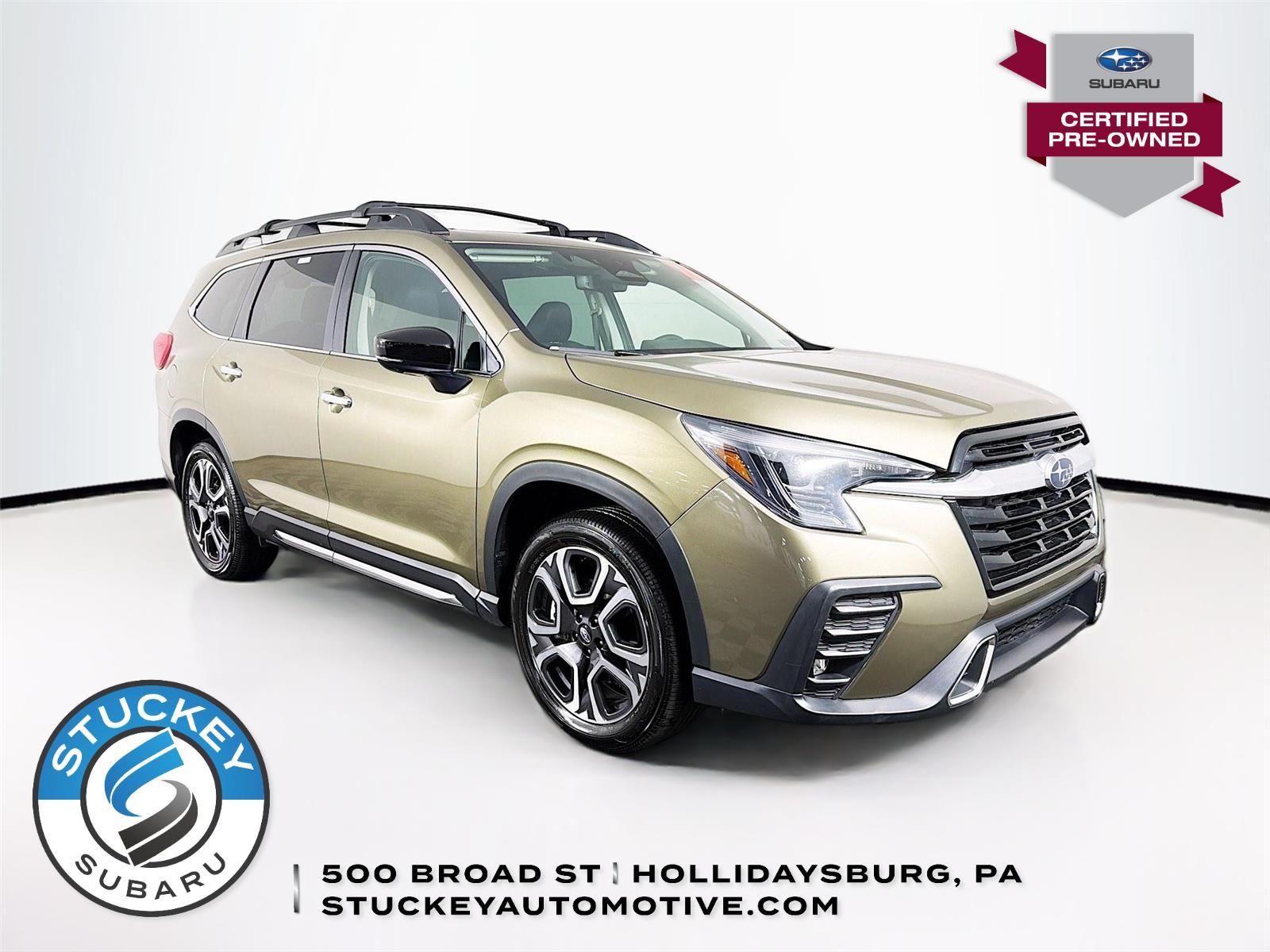 Autumn Green Metallic 2024 Subaru Ascent Touring AWD SUV / Crossover All-Wheel Drive Continuously Variable Transmission