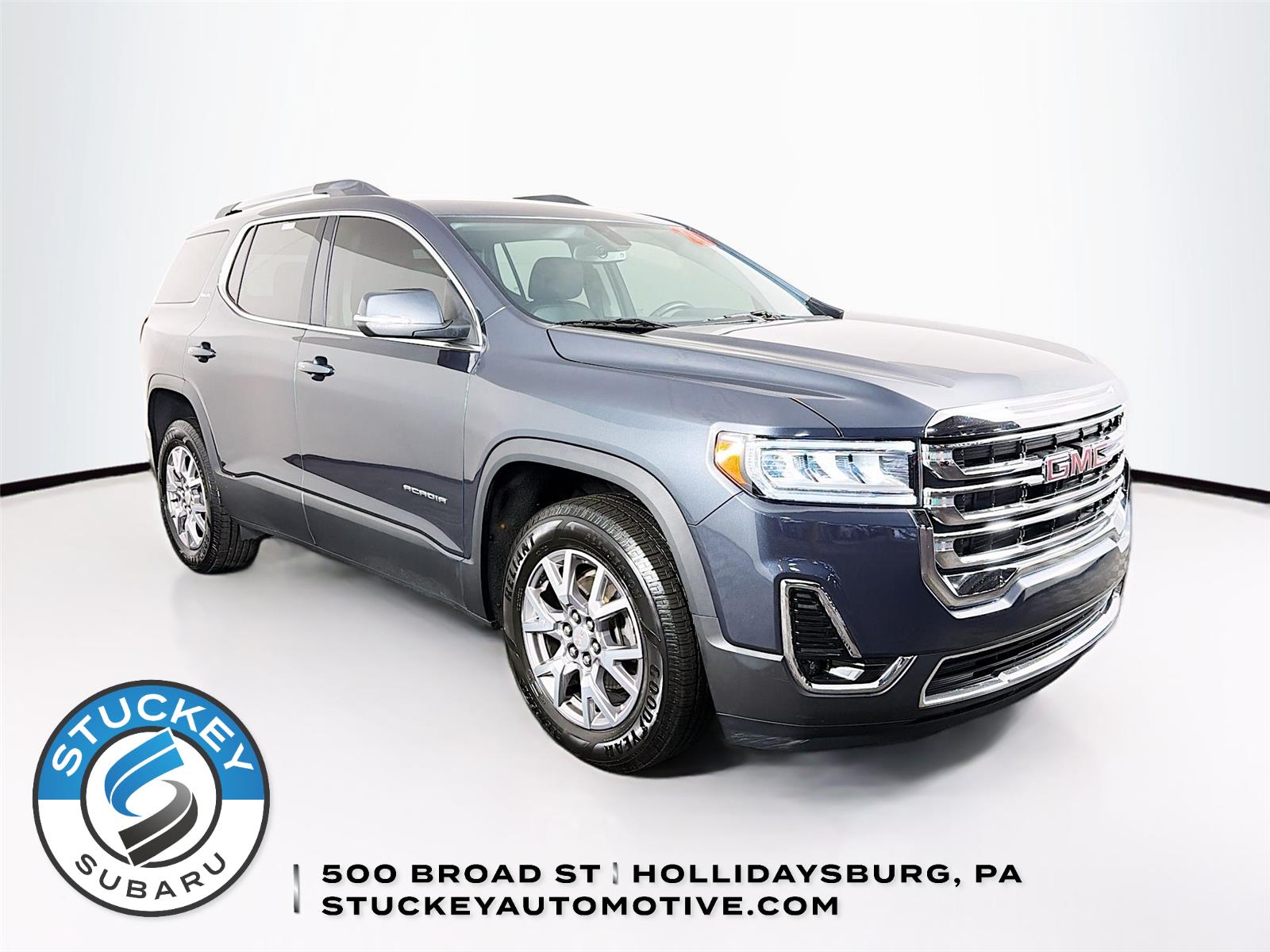 Gray (Dark Sky Metallic) 2020 GMC Acadia SUV / Crossover Four-Wheel Drive 9-Speed Automatic