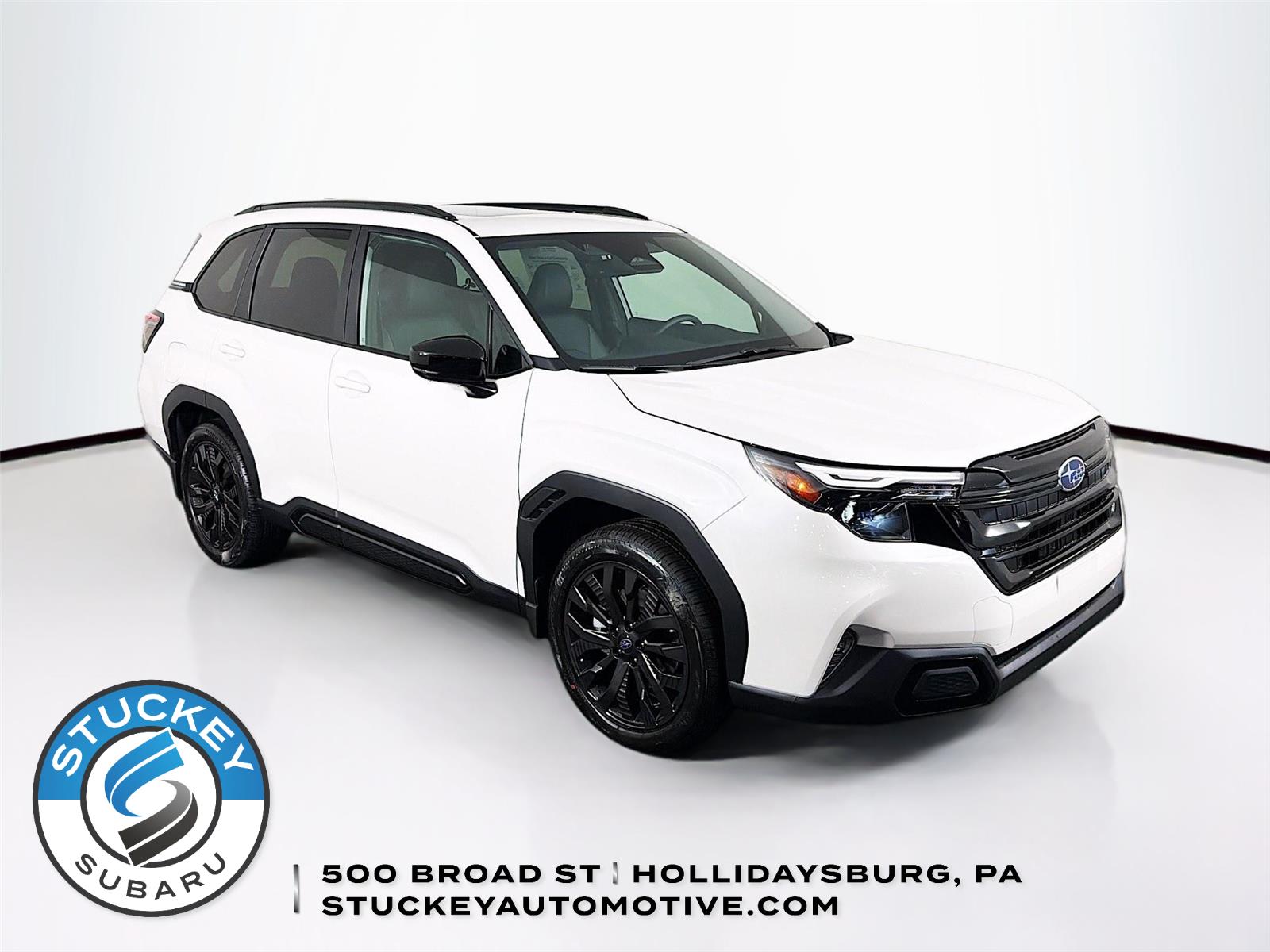 Crystal White Pearl 2026 Subaru Forester Sport Crossover AWD SUV / Crossover All-Wheel Drive Continuously Variable Transmission