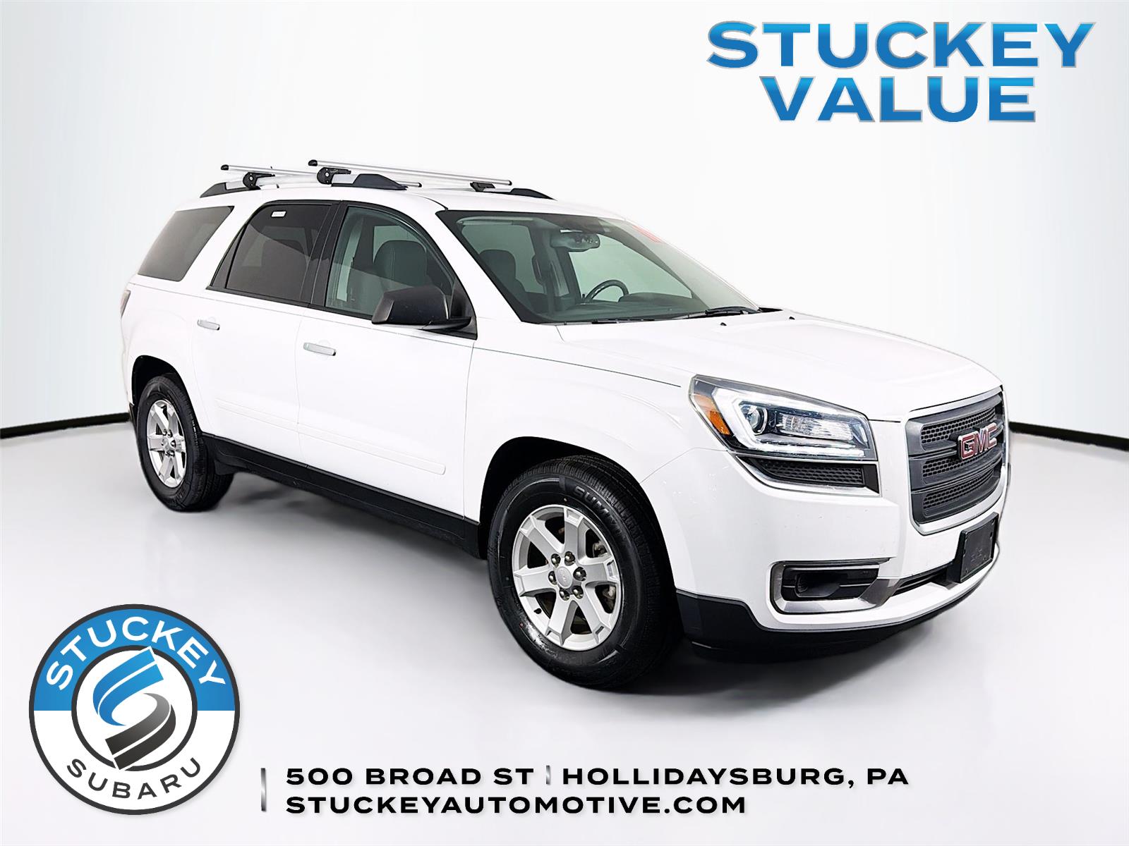 Summit White 2016 GMC Acadia SLE-2 AWD SUV / Crossover All-Wheel Drive 6-Speed Automatic