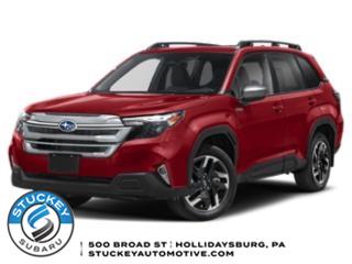 Crimson Red Pearl 2025 Subaru Forester Hybrid SUV / Crossover All-Wheel Drive Continuously Variable Transmission