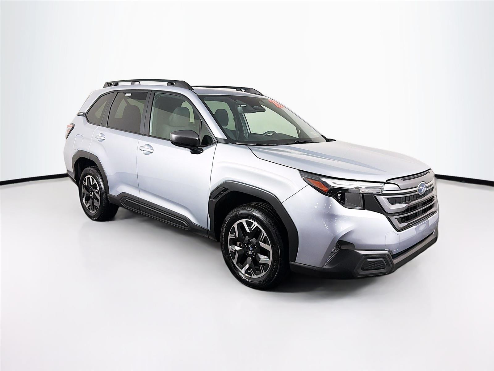 Ice Silver Metallic 2025 Subaru Forester Premium Crossover AWD SUV / Crossover All-Wheel Drive Continuously Variable Transmission