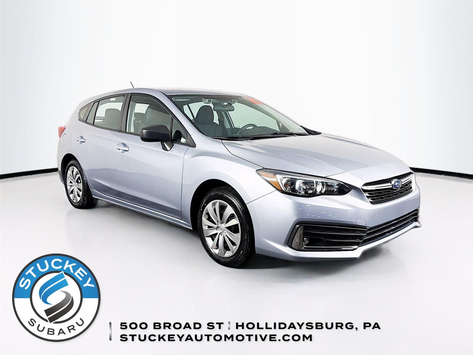 Ice Silver Metallic 2020 Subaru Impreza Sedan Continuously Variable Transmission