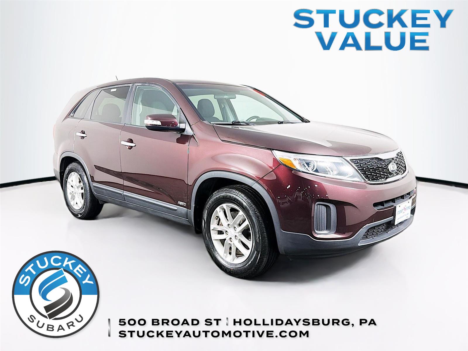 Dark Cherry 2015 Kia Sorento LX AWD SUV / Crossover All-Wheel Drive 6-Speed Automatic
