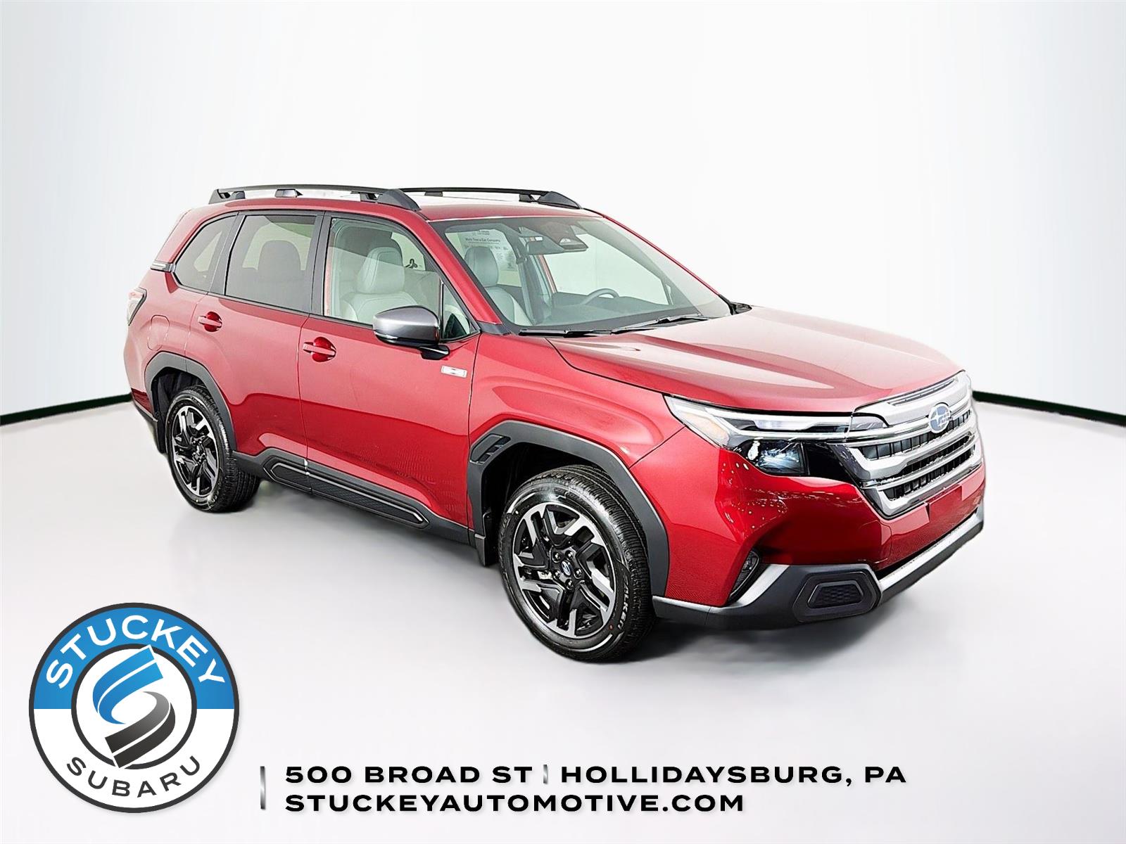 Crimson Red Pearl 2026 Subaru Forester Hybrid Limited AWD SUV / Crossover All-Wheel Drive Continuously Variable Transmission