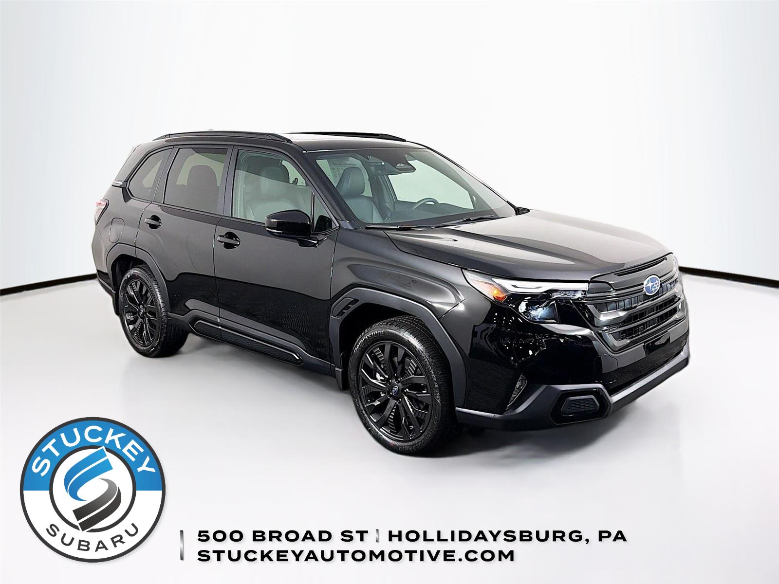 Crystal Black Silica 2026 Subaru Forester Sport Crossover AWD SUV / Crossover All-Wheel Drive Continuously Variable Transmission