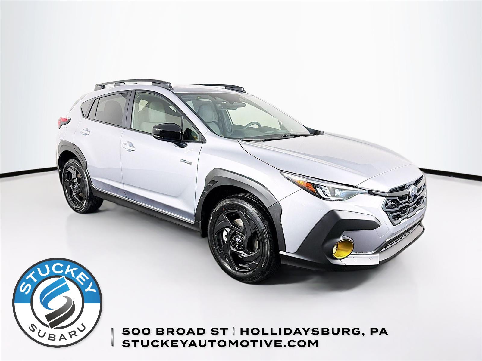Ice Silver Metallic 2026 Subaru Crosstrek Hybrid SUV / Crossover All-Wheel Drive Continuously Variable Transmission