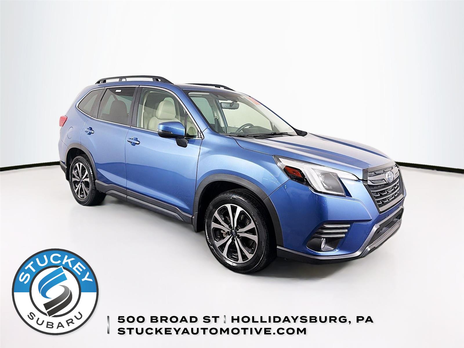 Horizon Blue Pearl 2023 Subaru Forester SUV / Crossover All-Wheel Drive Continuously Variable Transmission
