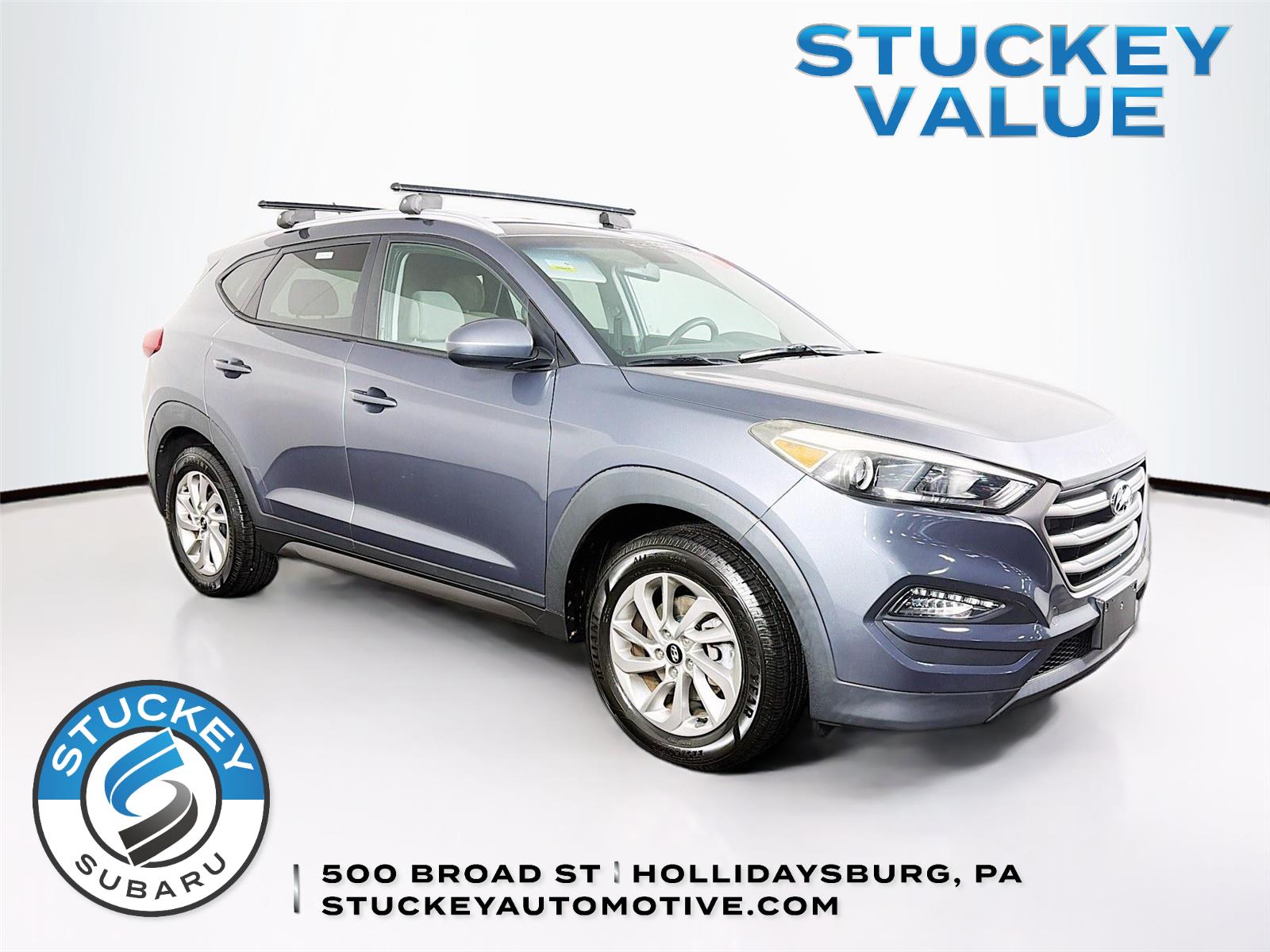 Gray (Coliseum Grey) 2016 Hyundai Tucson SUV / Crossover All-Wheel Drive Automatic