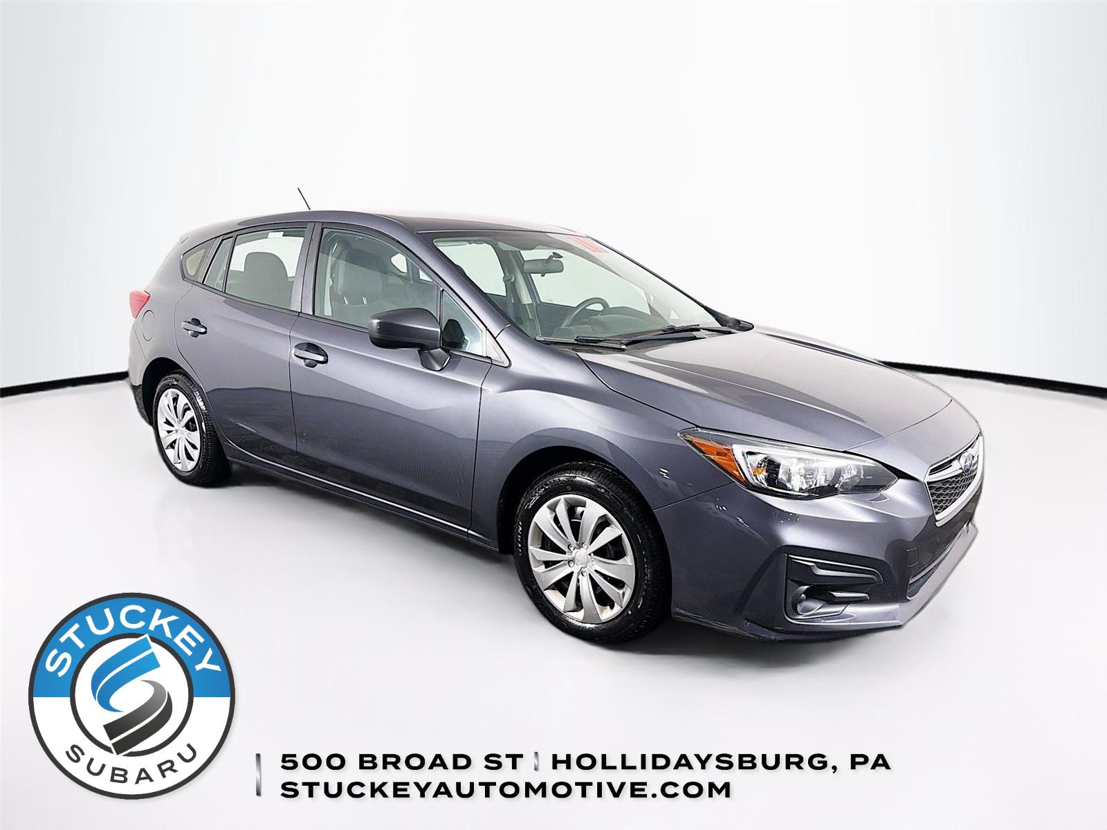 Magnetite Gray Metallic 2019 Subaru Impreza Sedan  Continuously Variable Transmission
