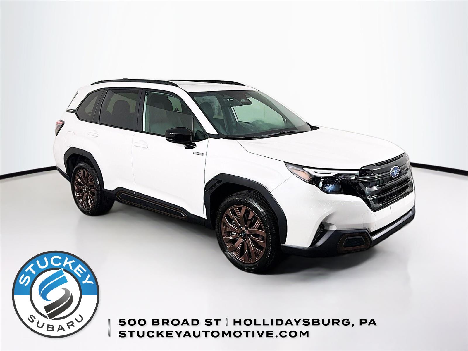 CRYSTAL WHITE PEARL 2026 Subaru Forester Hybrid Sport AWD SUV / Crossover All-Wheel Drive Automatic