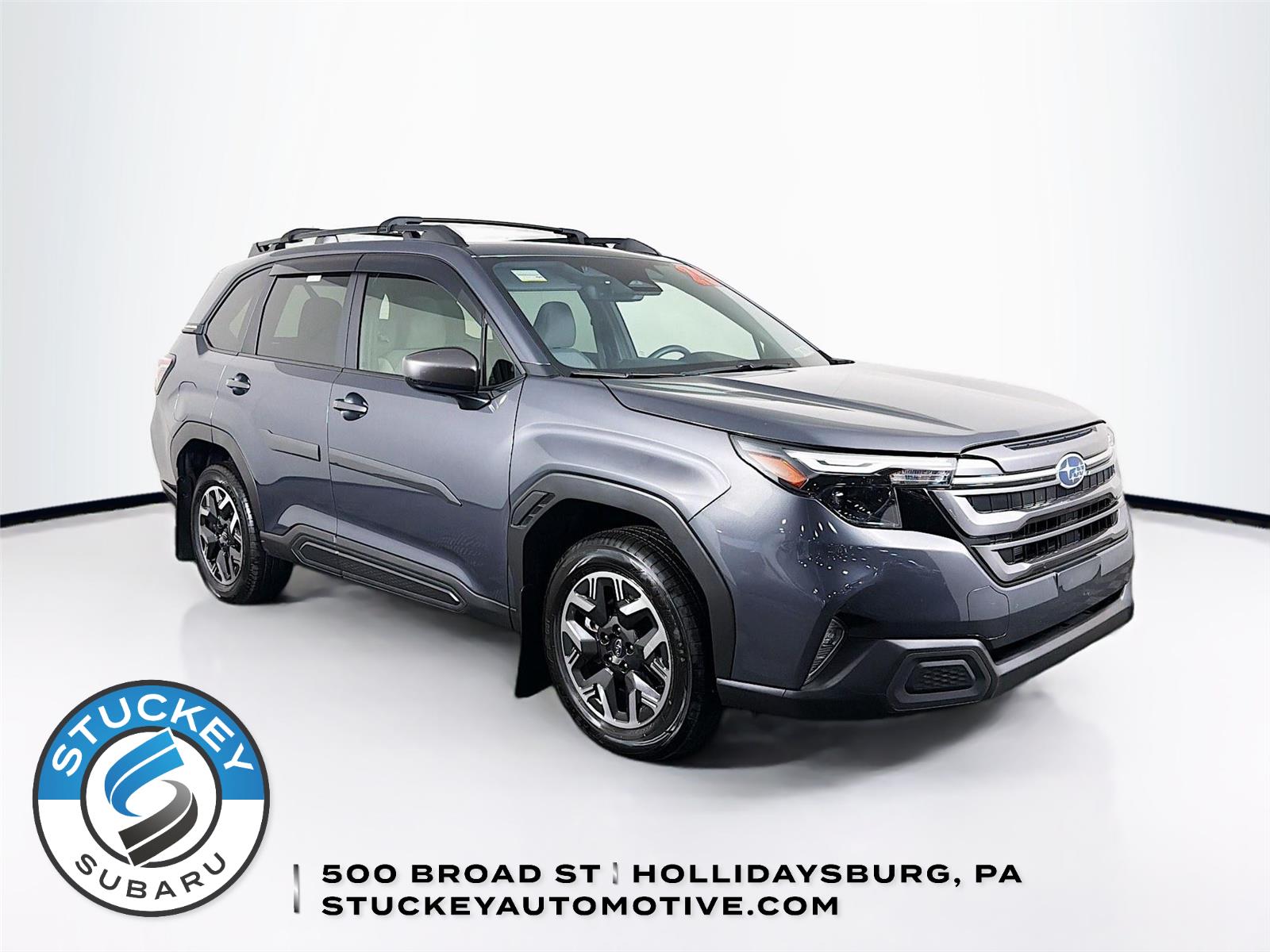 Magnetite Gray Metallic 2025 Subaru Forester SUV / Crossover All-Wheel Drive Continuously Variable Transmission